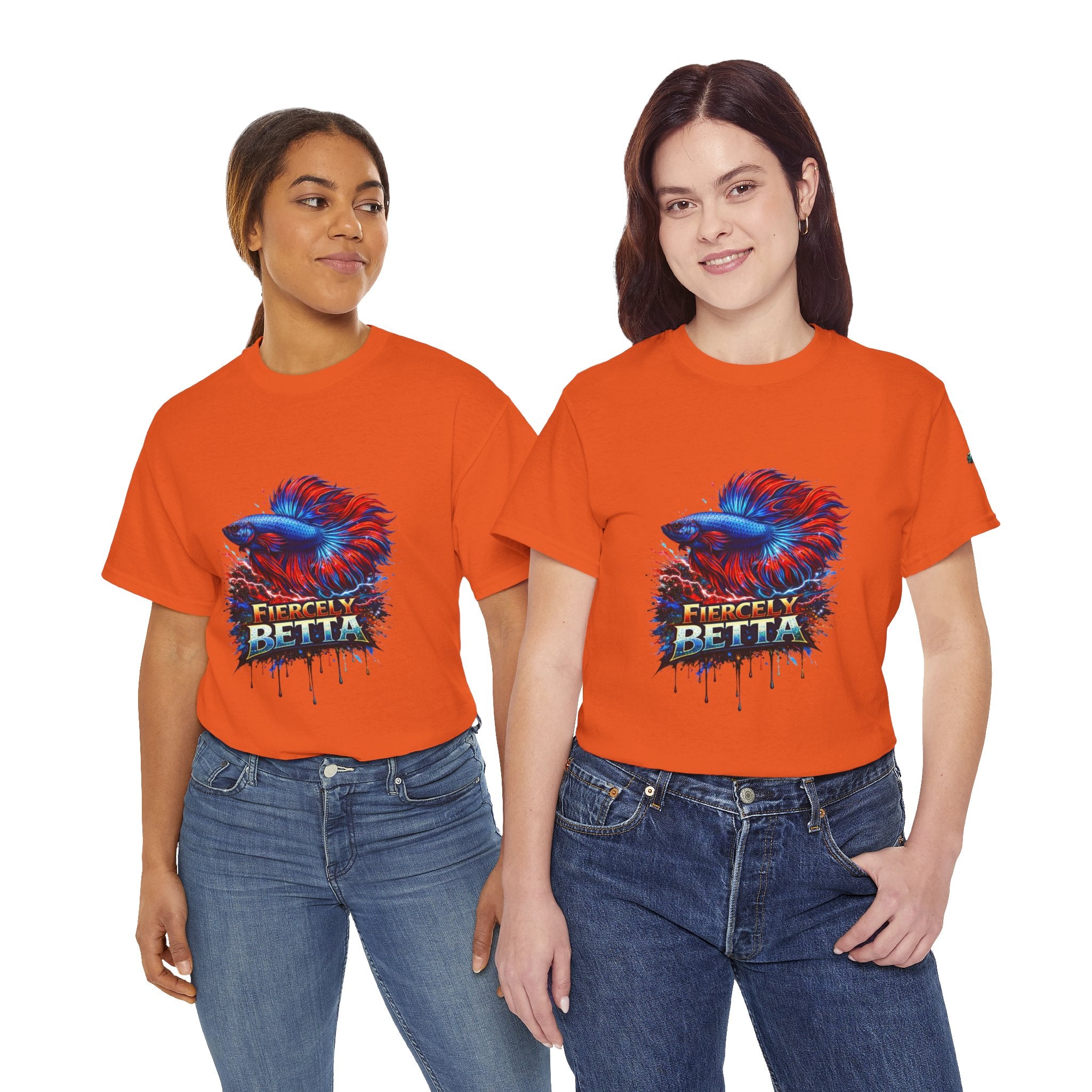 Betta Fish T-Shirt — Fiercely Betta Colorful Aquarium Fish Tee