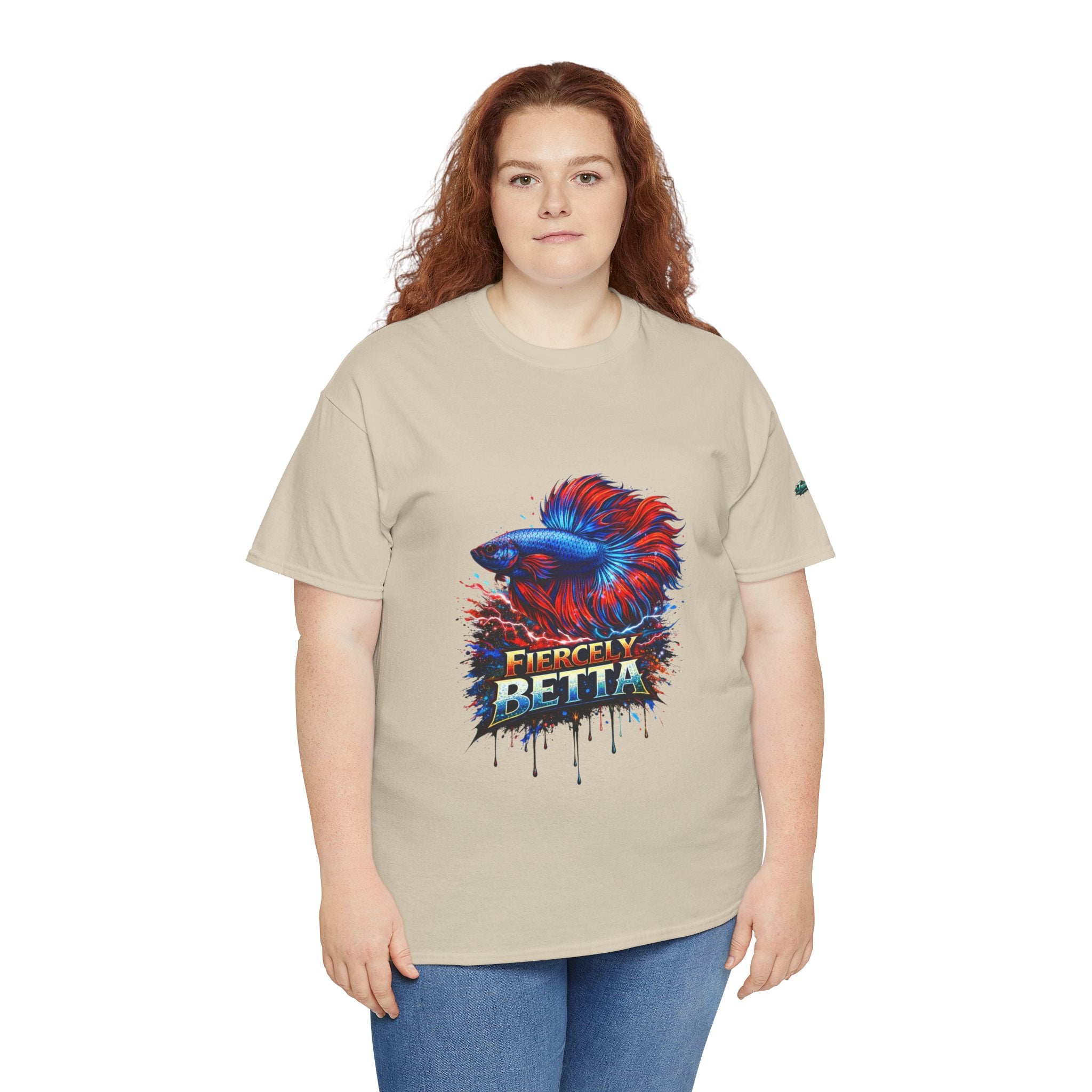 Betta Fish T-Shirt — Fiercely Betta Colorful Aquarium Fish Tee