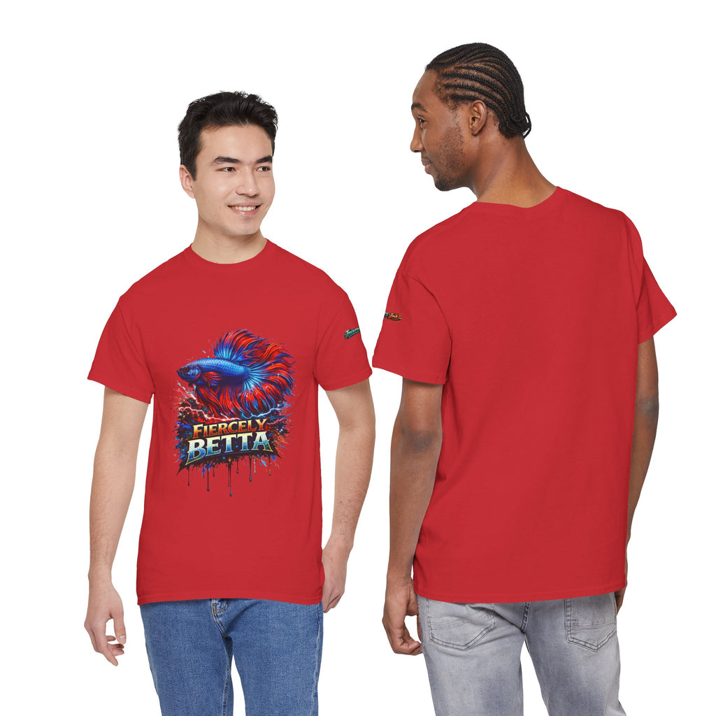 Betta Fish T-Shirt — Fiercely Betta Colorful Aquarium Fish Tee