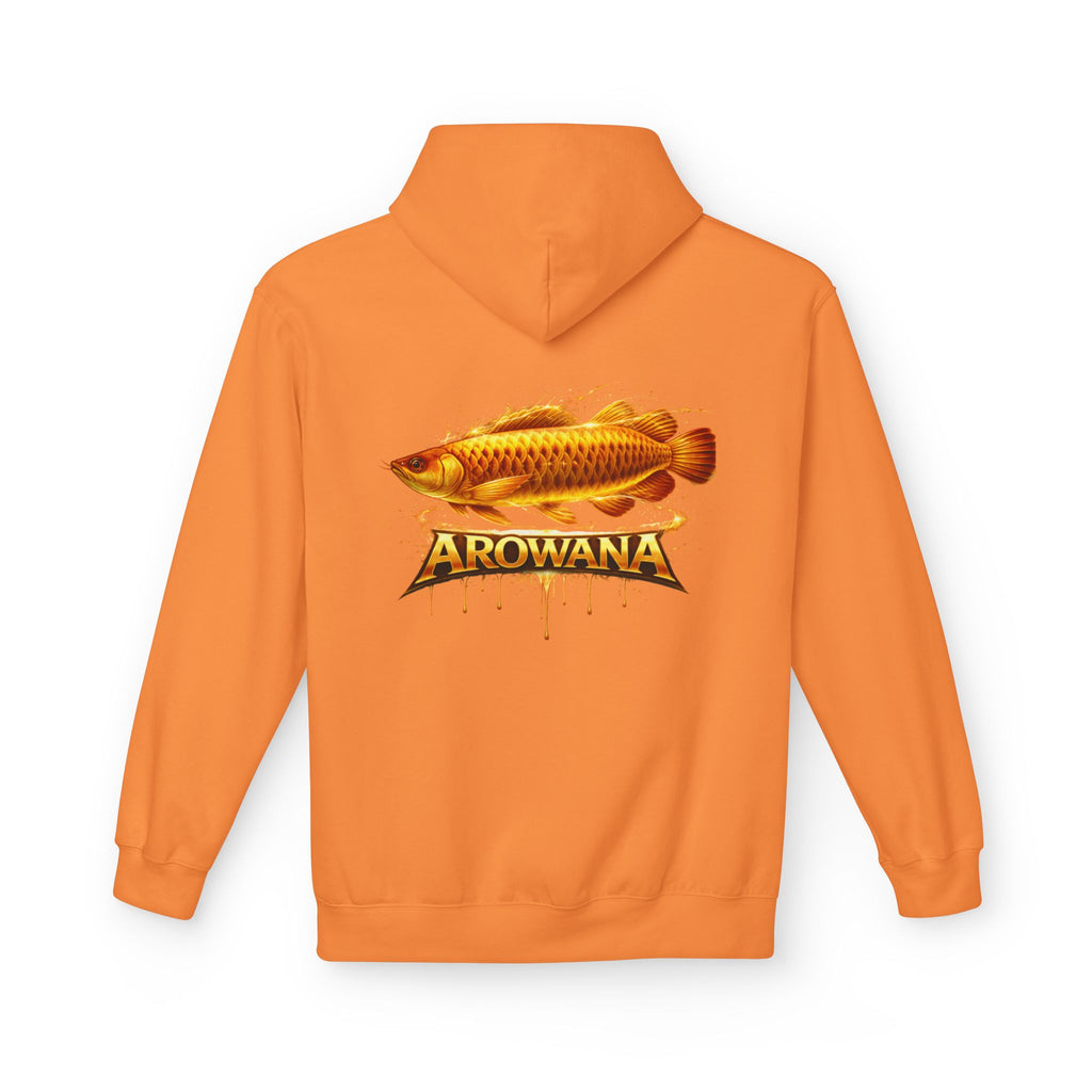 Arowana Fish Graphic Hoodie – Golden Arowana Design