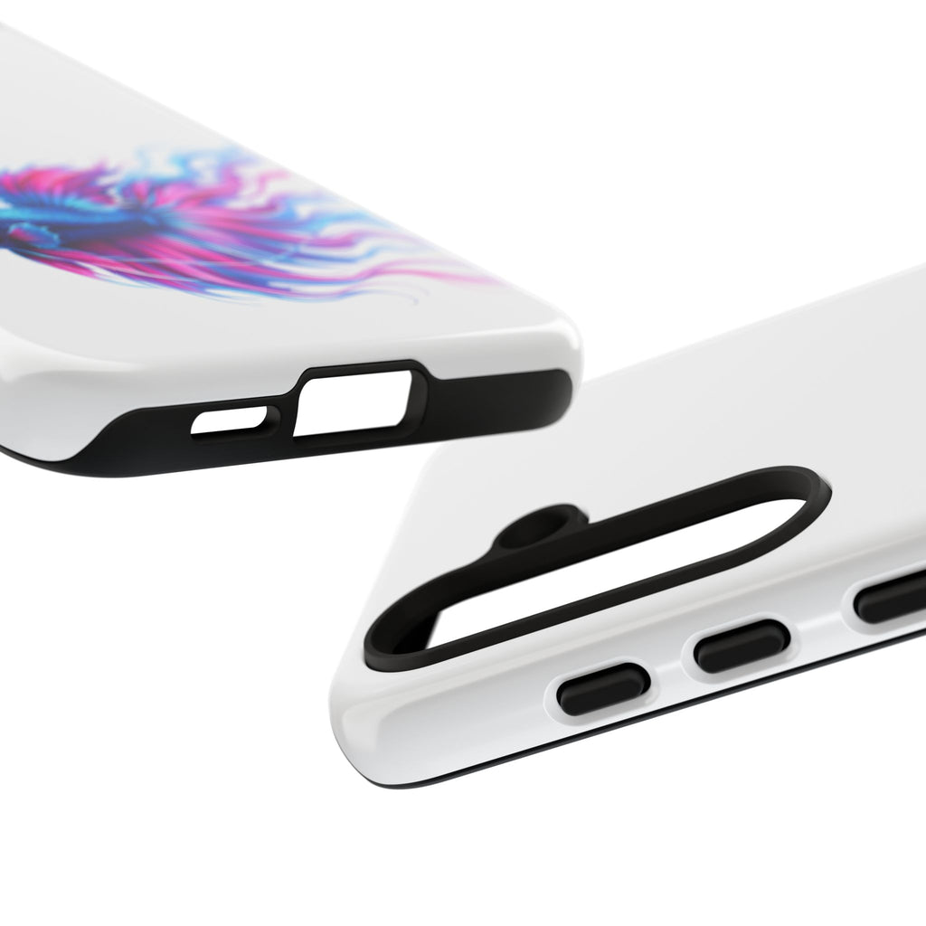 Betta Fish Tough Phone Case — Colorful Watercolor Fish Protective Cover