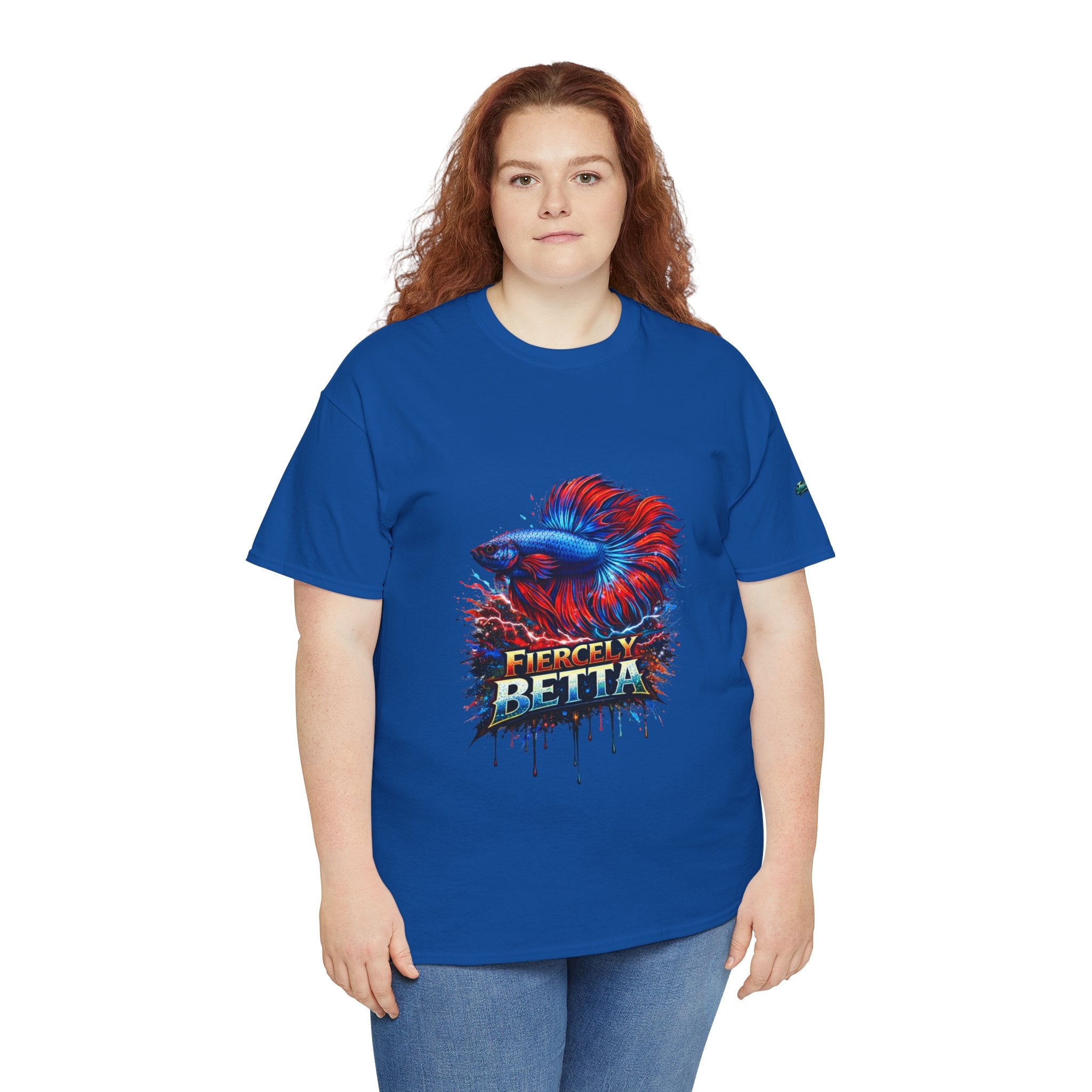 Betta Fish T-Shirt — Fiercely Betta Colorful Aquarium Fish Tee