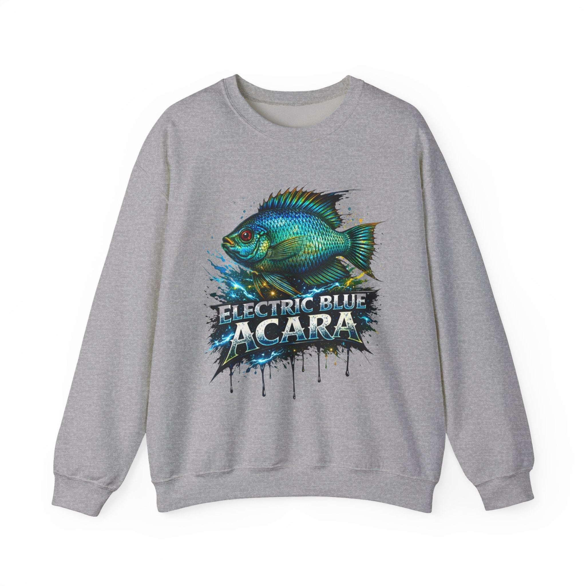 Electric Blue Acara – Heavy Blend™ Crewneck Sweatshirt