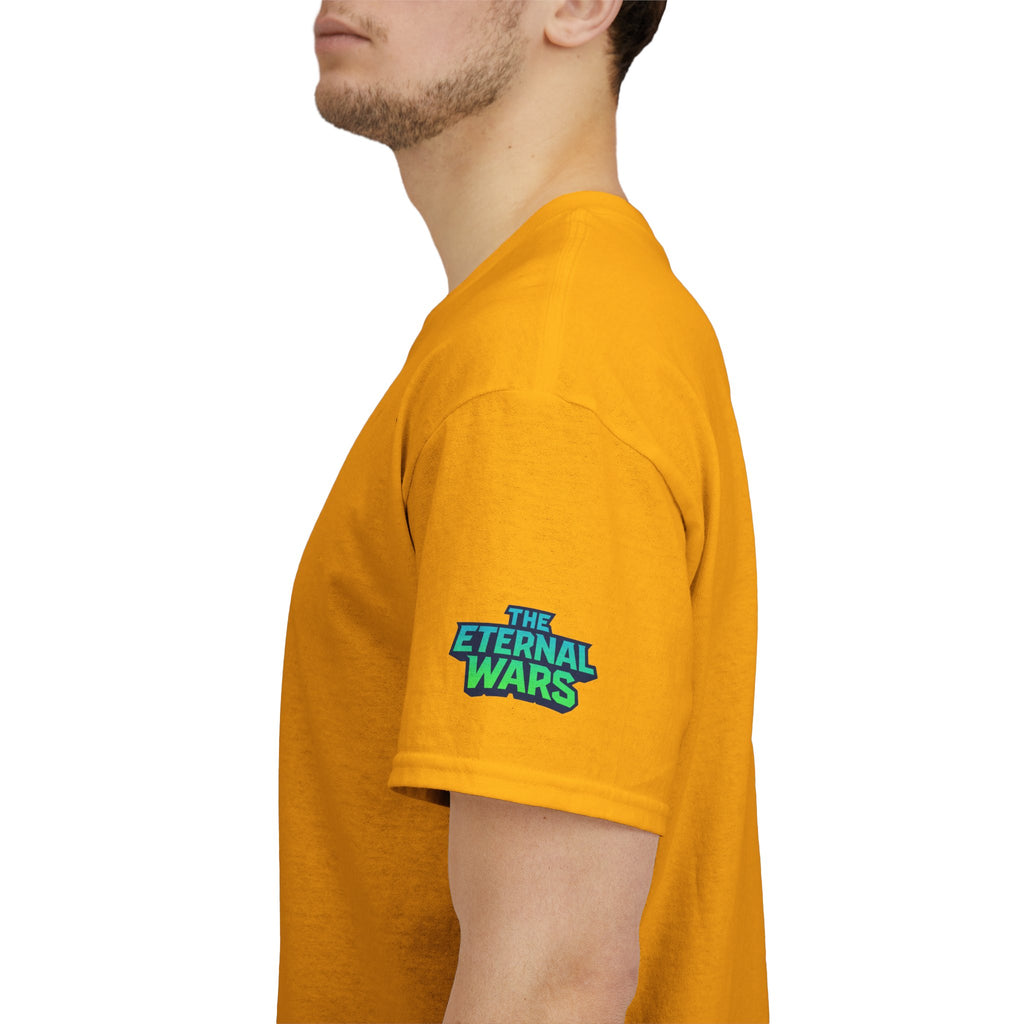 The Eternal Wars Graphic Tee – "Cambria" Winged Warrior Shirt