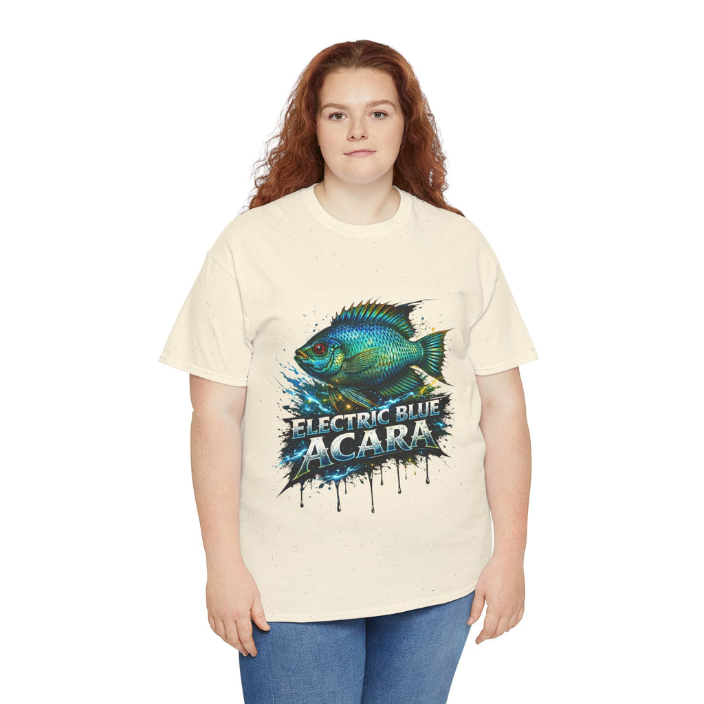 Electric Blue Acara – Premium Graphic Tee