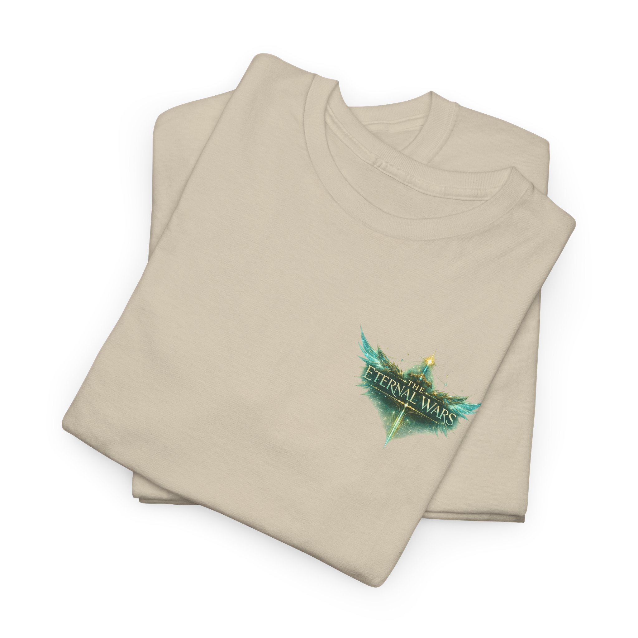The Eternal Wars Graphic Tee – "Cambria" Winged Warrior Shirt