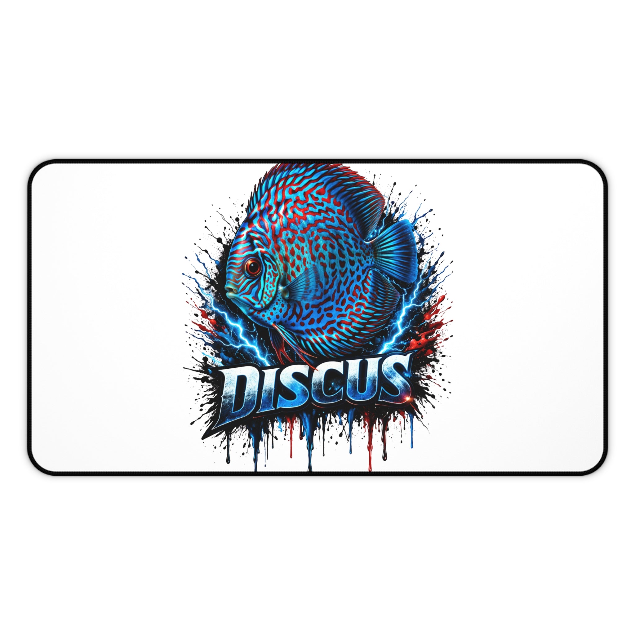 Electric Discus – Premium "Lightning" Desk Mat