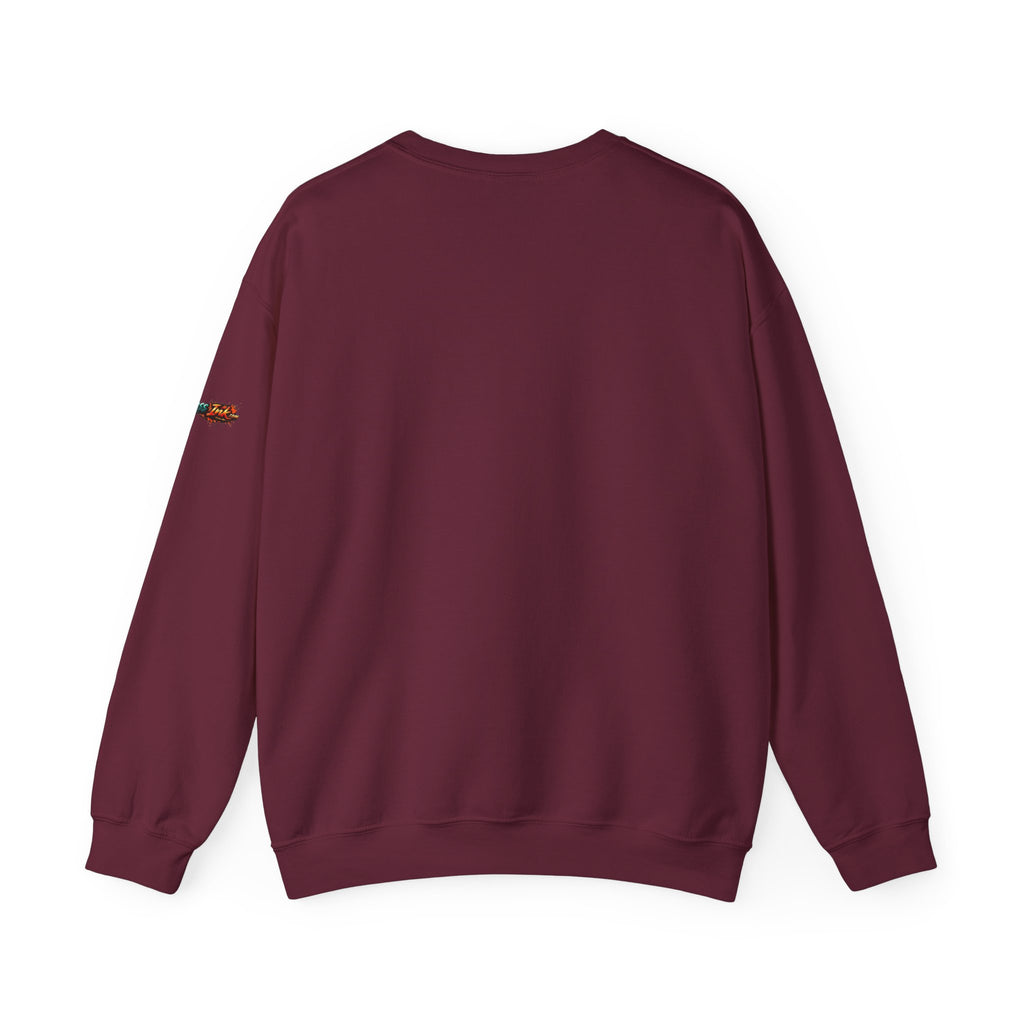 Fire & Ice Guppy – Premium "Neon Flare" Crewneck Sweatshirt