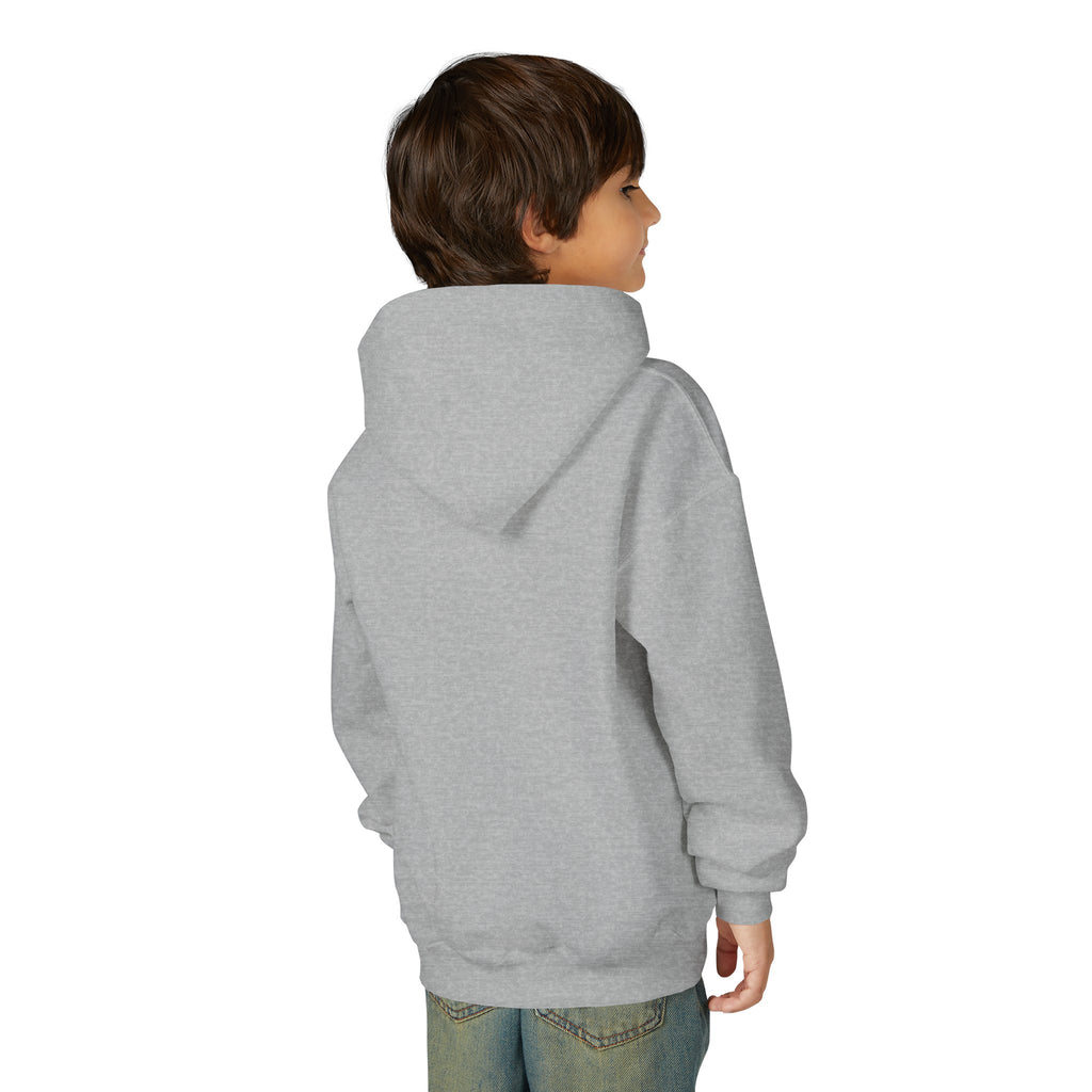 Youth Angelfish Hoodie - Colorful Aquarium Fish Graphic Sweatshirt