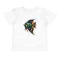 Toddler Tee - Colorful Aquarium Angelfish Graphic Shirt