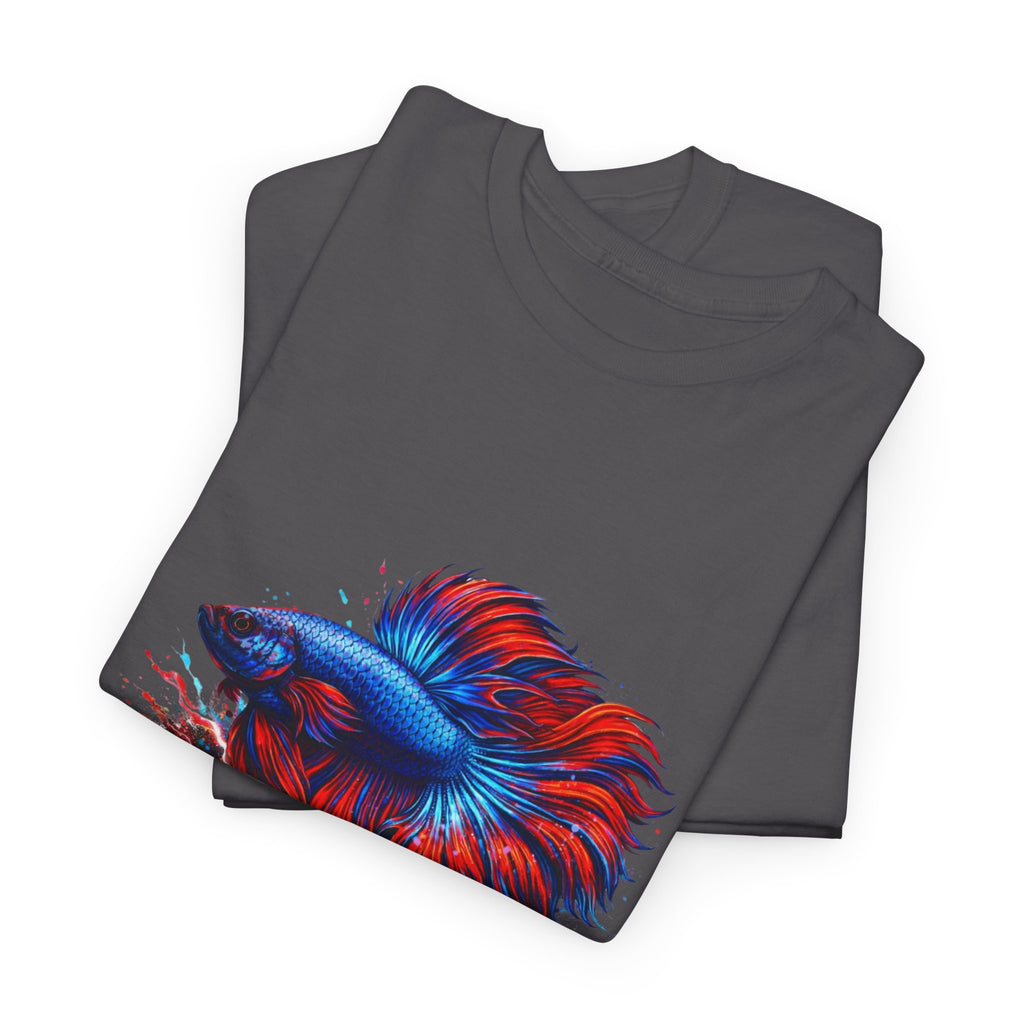 Betta Fish T-Shirt — Fiercely Betta Colorful Aquarium Fish Tee