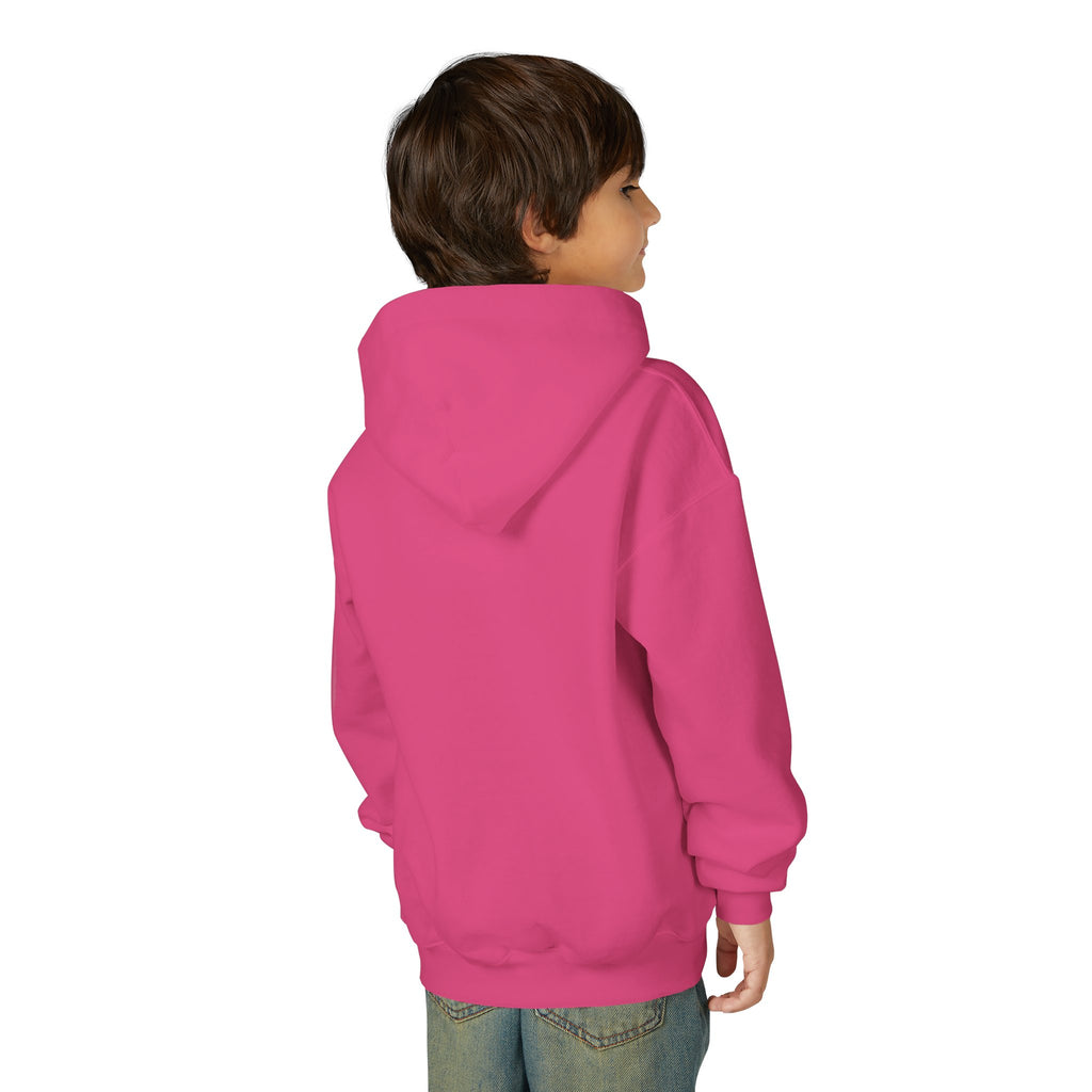 Youth Angelfish Hoodie - Colorful Aquarium Fish Graphic Sweatshirt