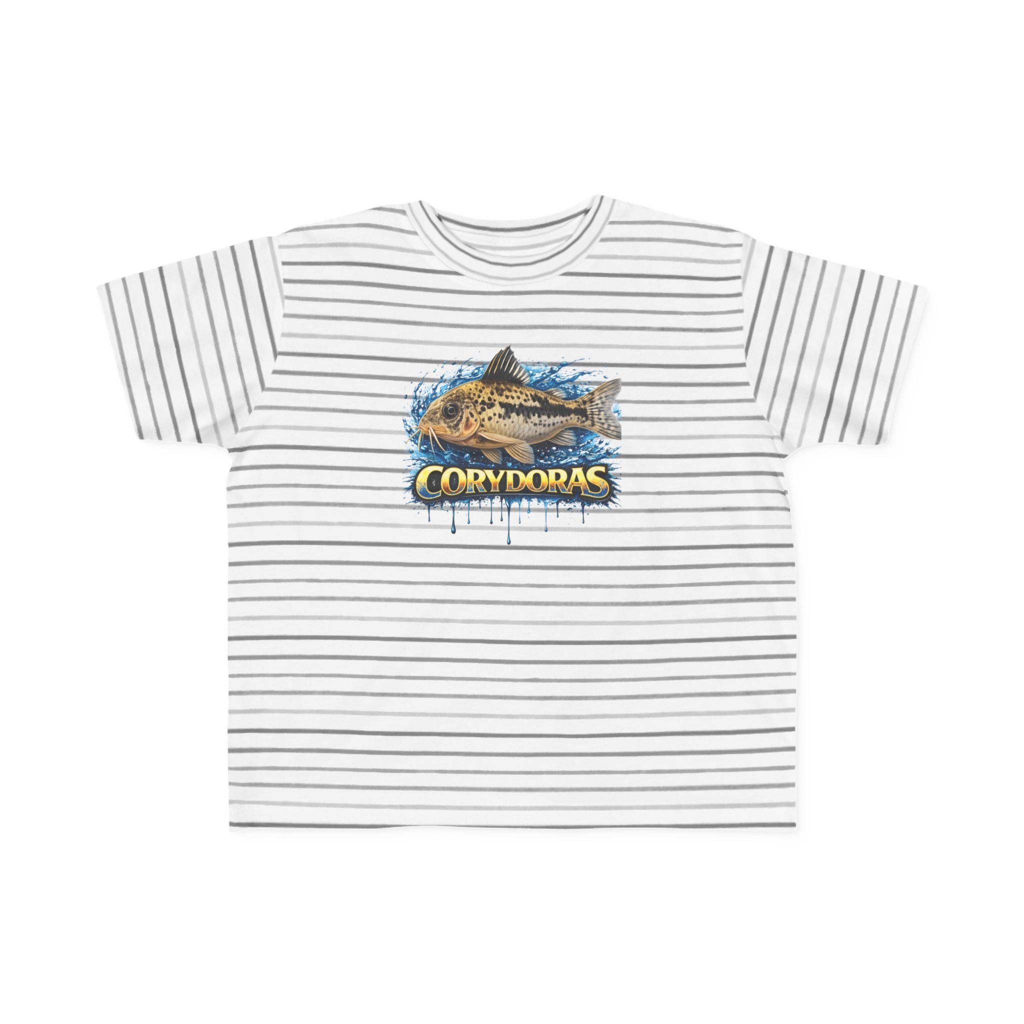 Toddler Tee — 'Corydoras' Aquarium Fish Graphic