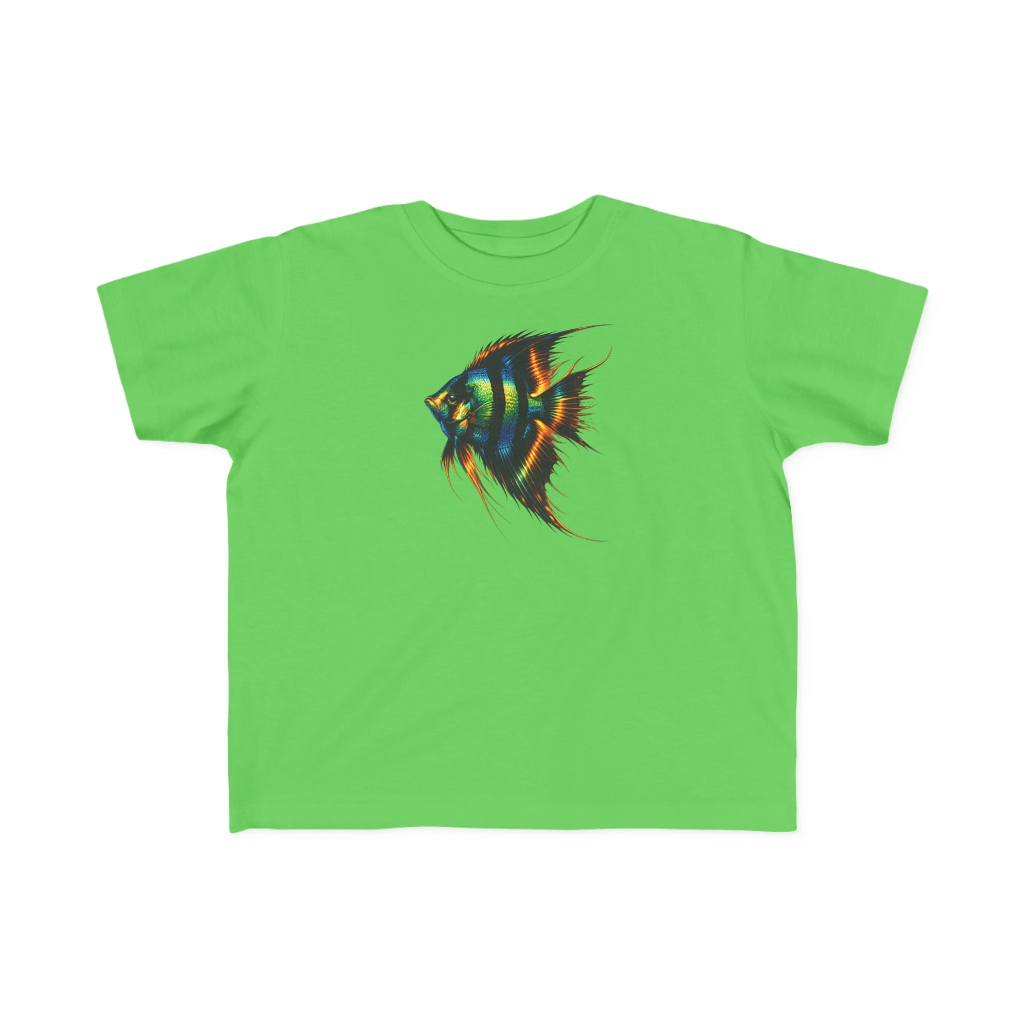 Toddler Fish Tee — Colorful Angelfish Graphic Kids Shirt