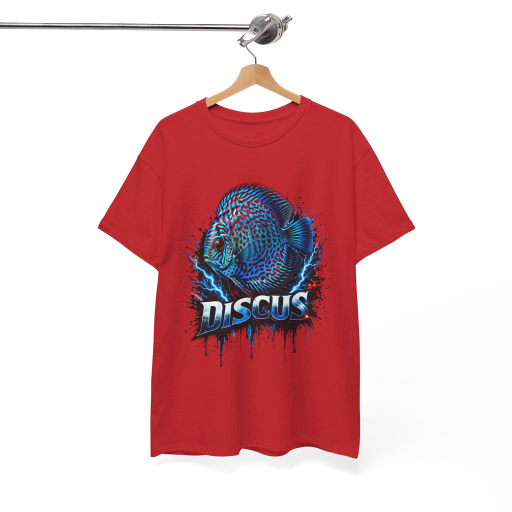 Discus Fish Graphic Tee - Vibrant Aquarium Fish Shirt