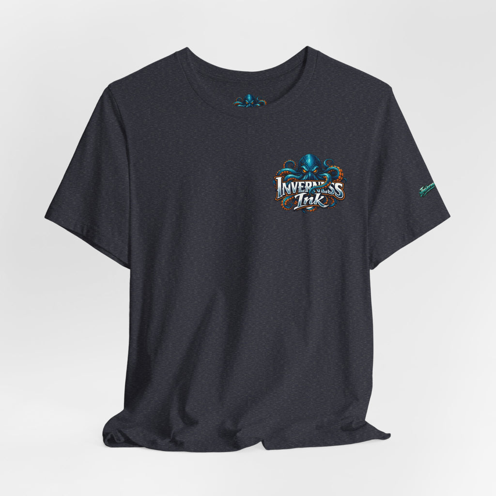 Betta Fish Graphic Tee — Vibrant Blue & Pink Aquatic Art T‑Shirt