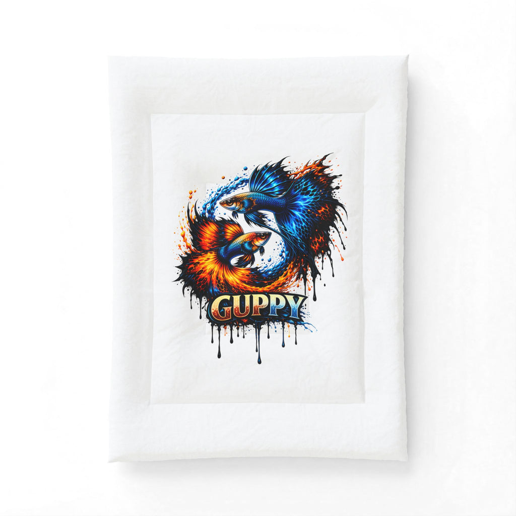 Fire & Ice Guppy – Premium "Infinite Flow" Cotton Comforter