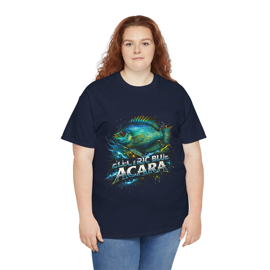 Electric Blue Acara – Premium Graphic Tee