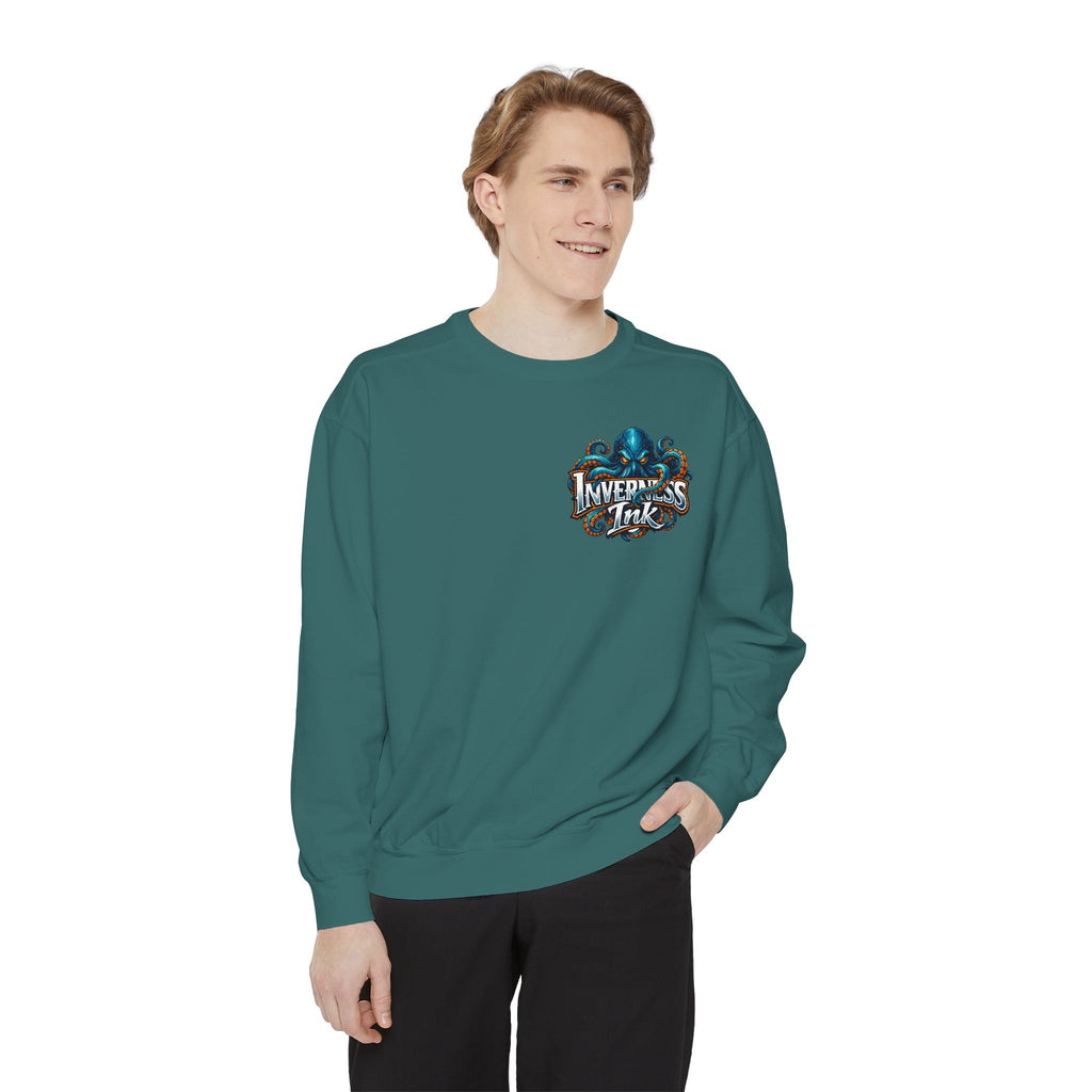 Betta Bliss Sweatshirt — Colorful Betta Fish Graphic Crewneck