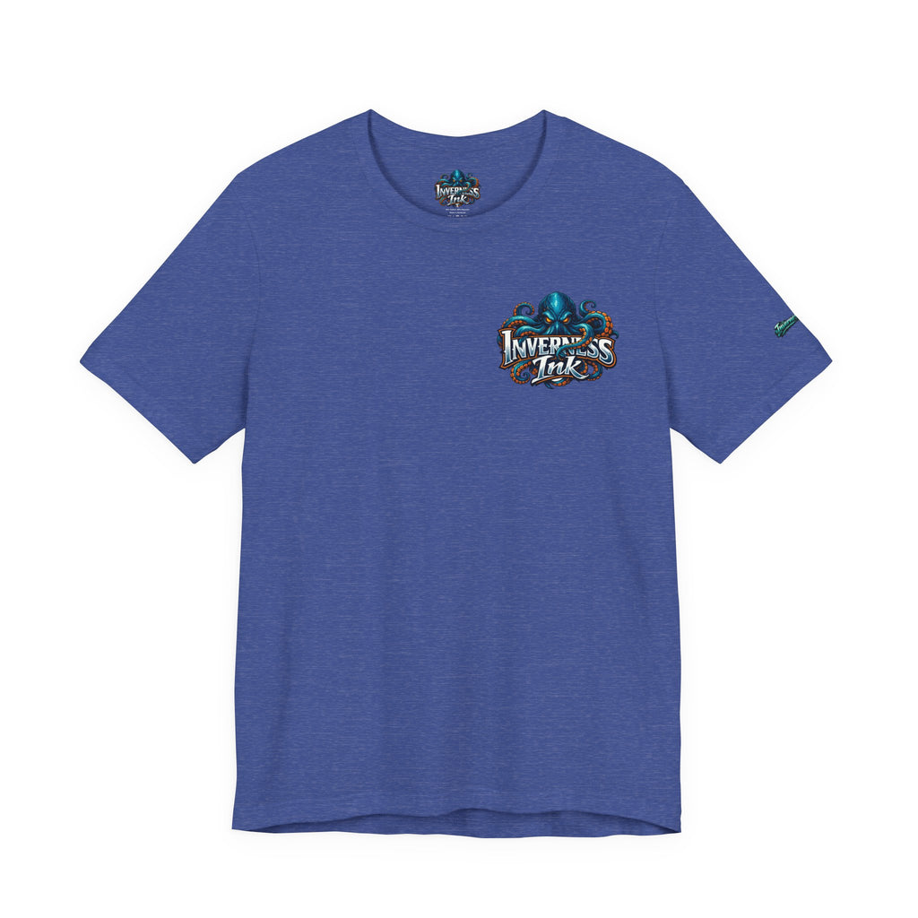 Betta Fish Graphic Tee — Vibrant Blue & Pink Aquatic Art T‑Shirt