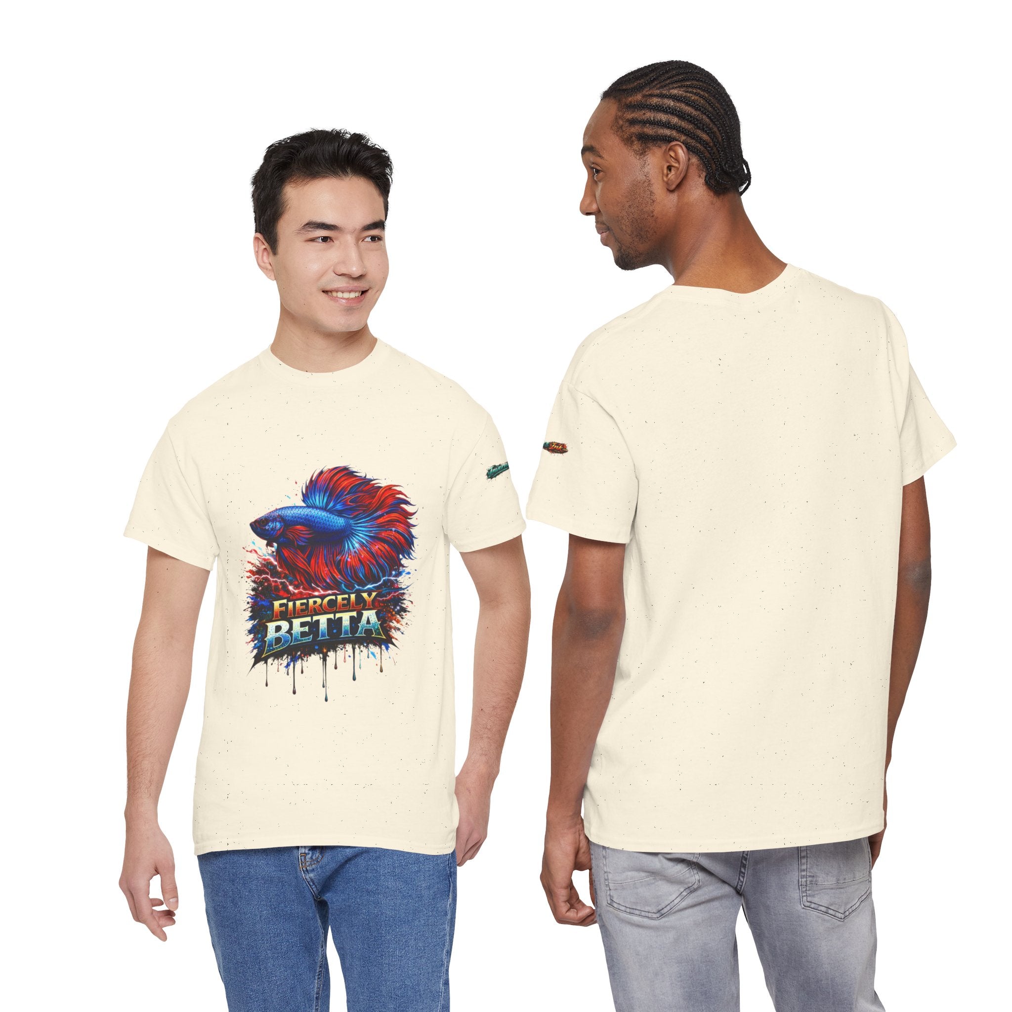 Betta Fish T-Shirt — Fiercely Betta Colorful Aquarium Fish Tee