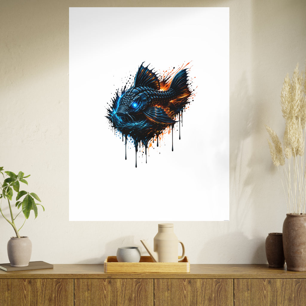 Armored Pleco L-185 – Premium Satin Photo Art Poster