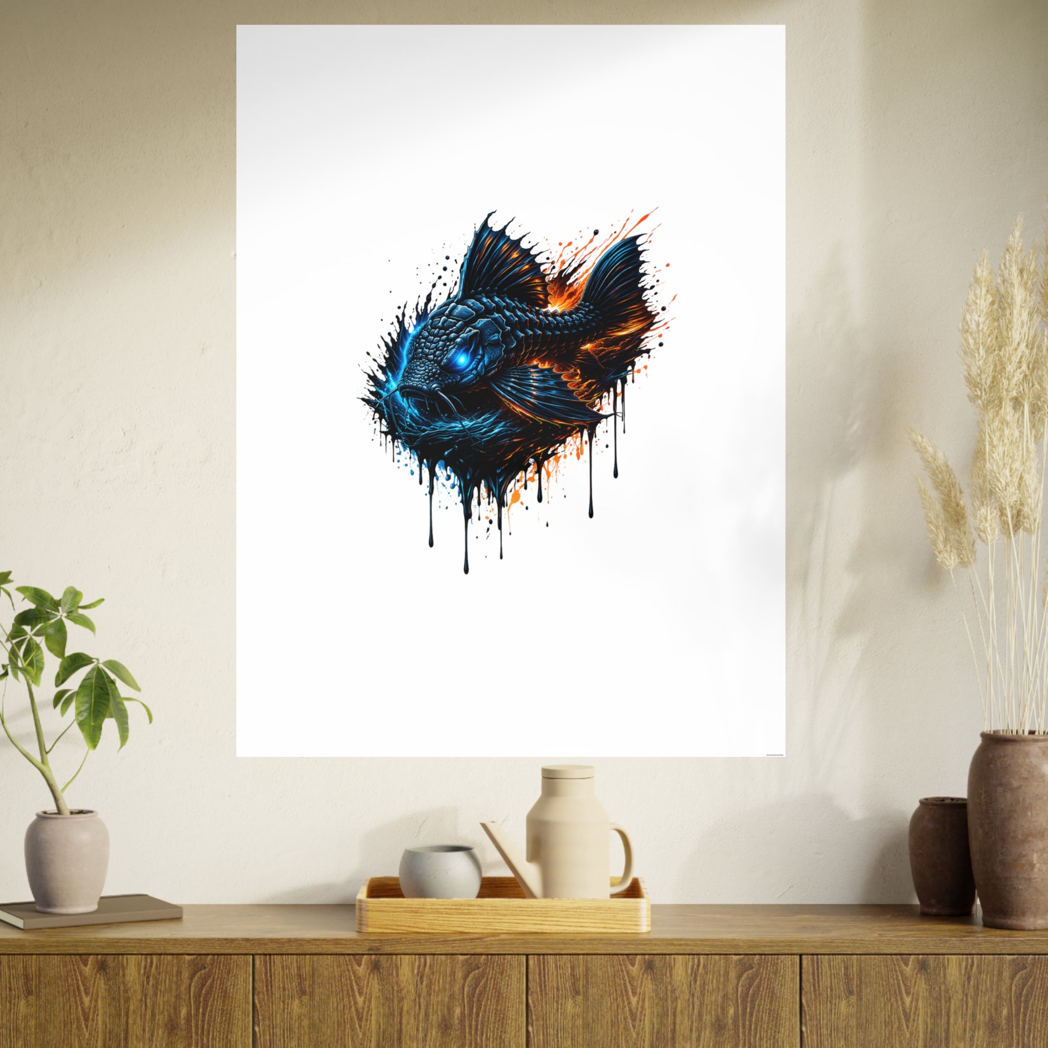 Armored Pleco L-185 – Premium Satin Photo Art Poster