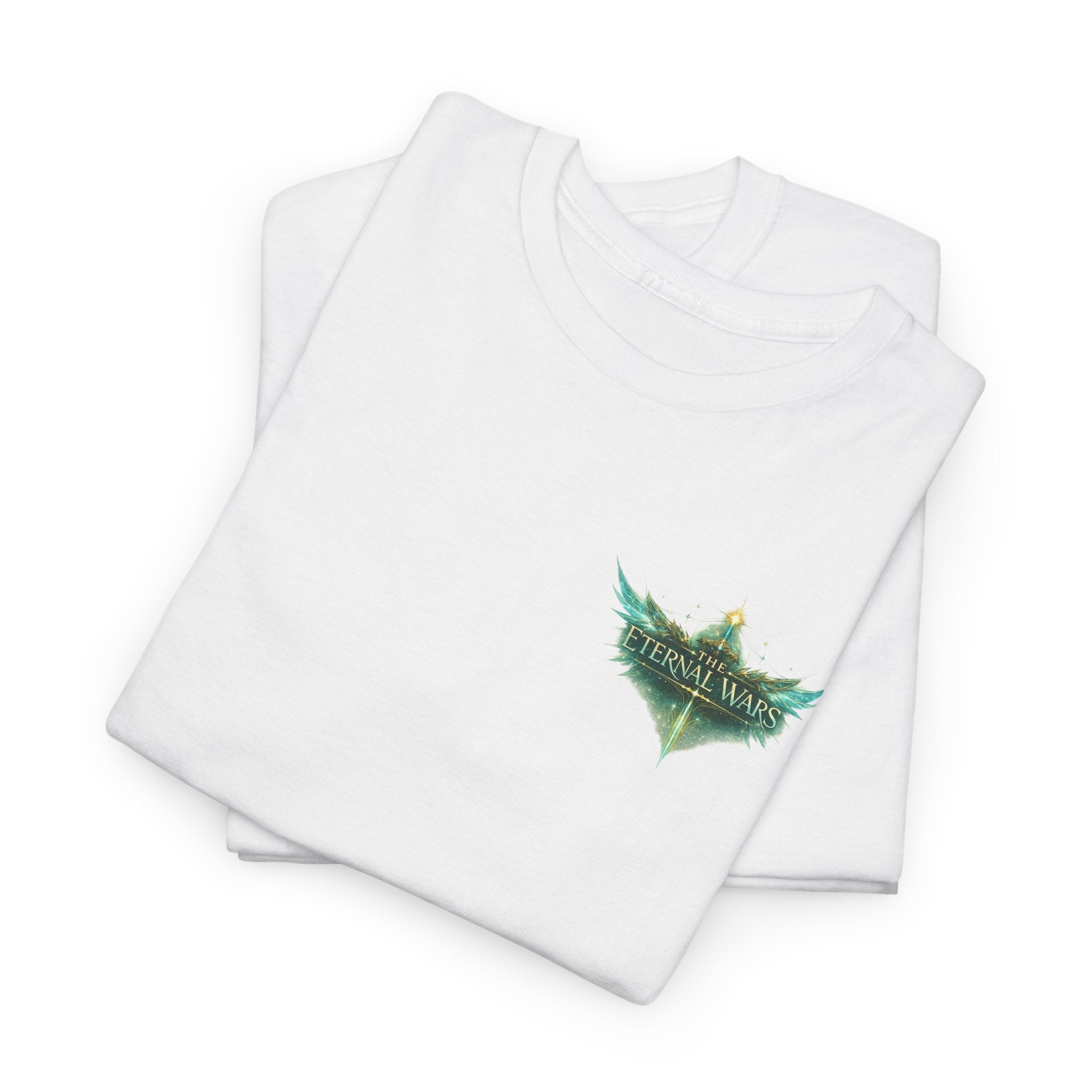 The Eternal Wars Graphic Tee – "Cambria" Winged Warrior Shirt