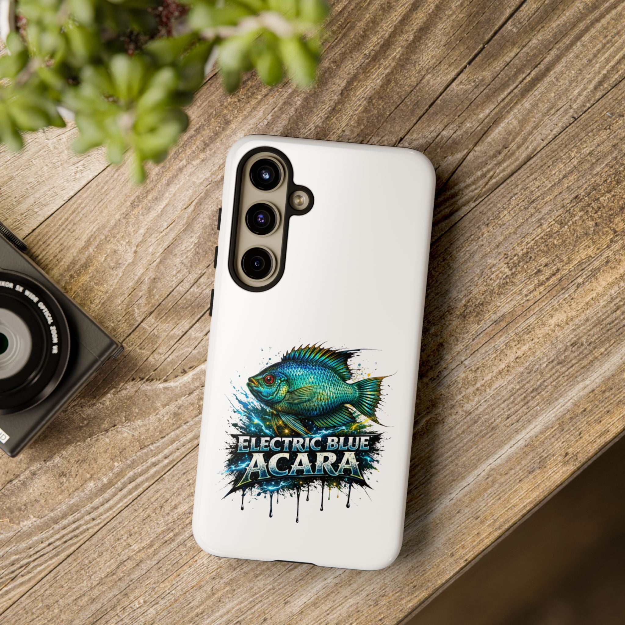 Electric Blue Acara – Tough Case