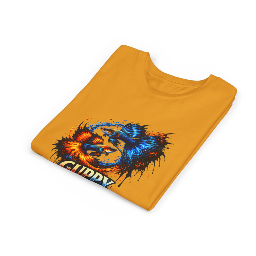 Fire & Ice Guppy – Youth "Neon Flare" Premium Tee