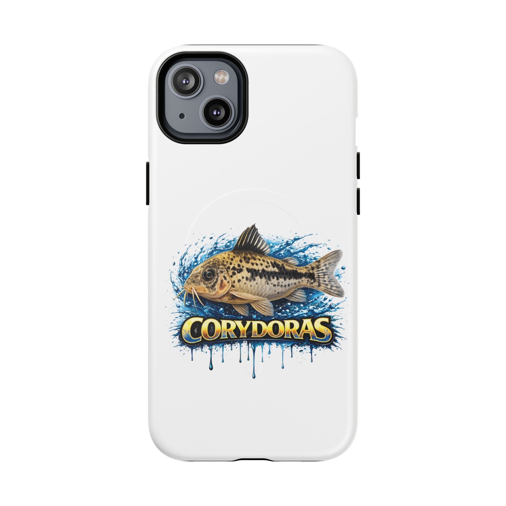 Corydoras Tough Magnetic Phone Case — Protective Fish Aquarium Design