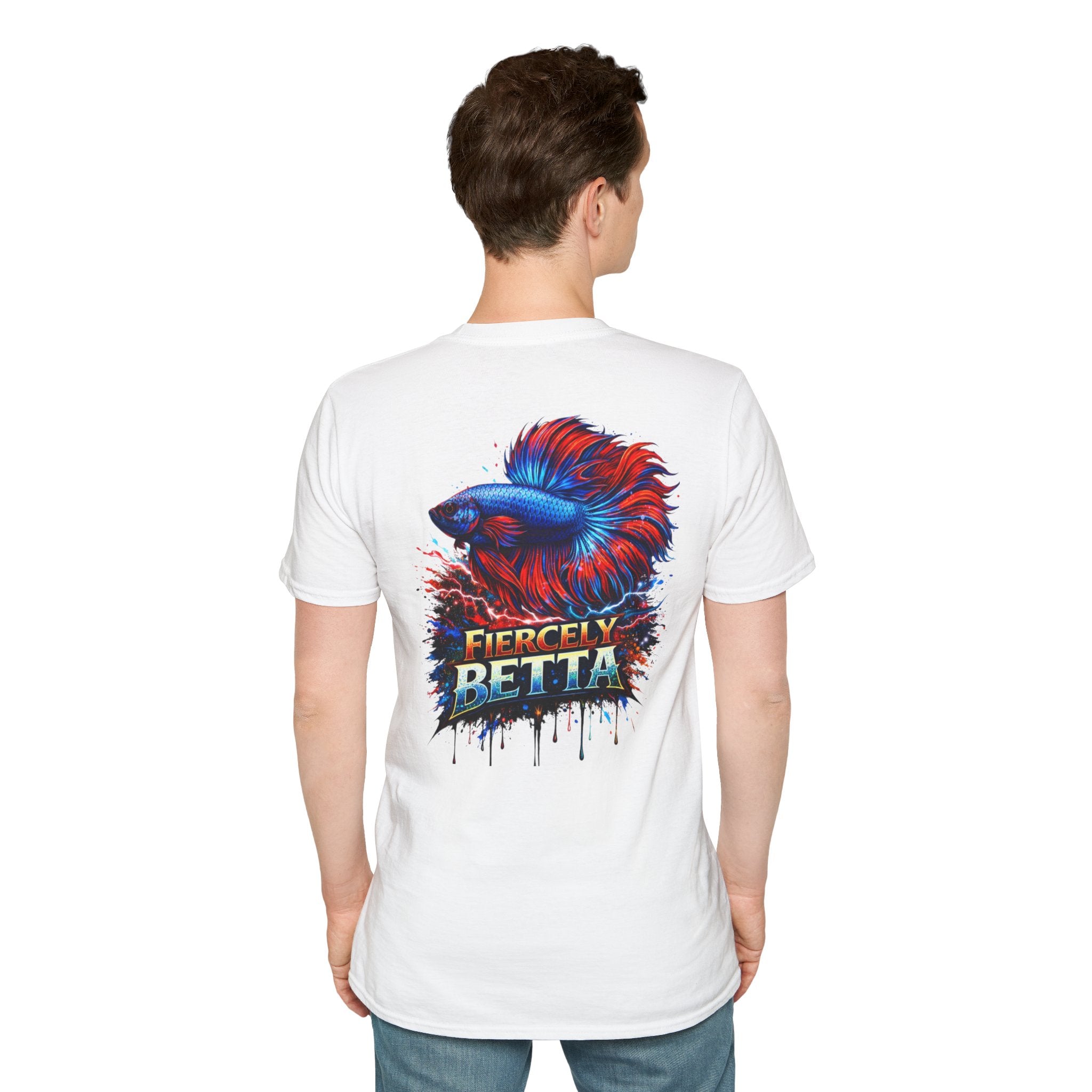 Fiercely Betta T-Shirt — Colorful Betta Fish Graphic Tee