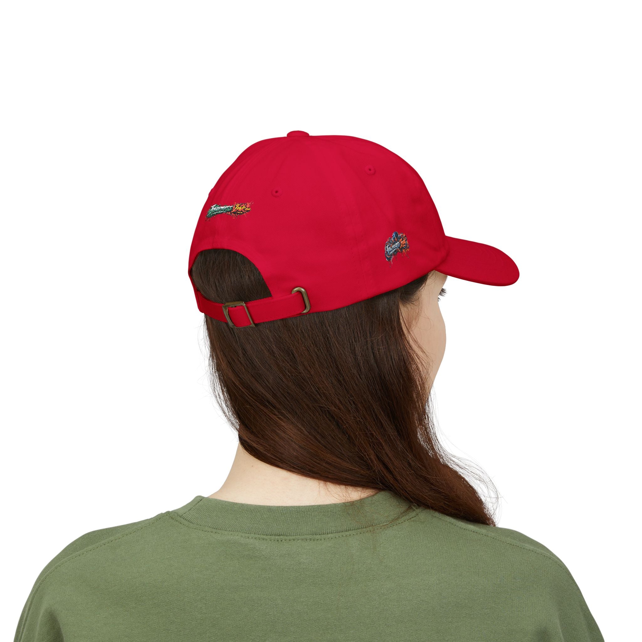 Betta Fish Dad Cap – Embroidered Color Splash Fish Baseball Hat