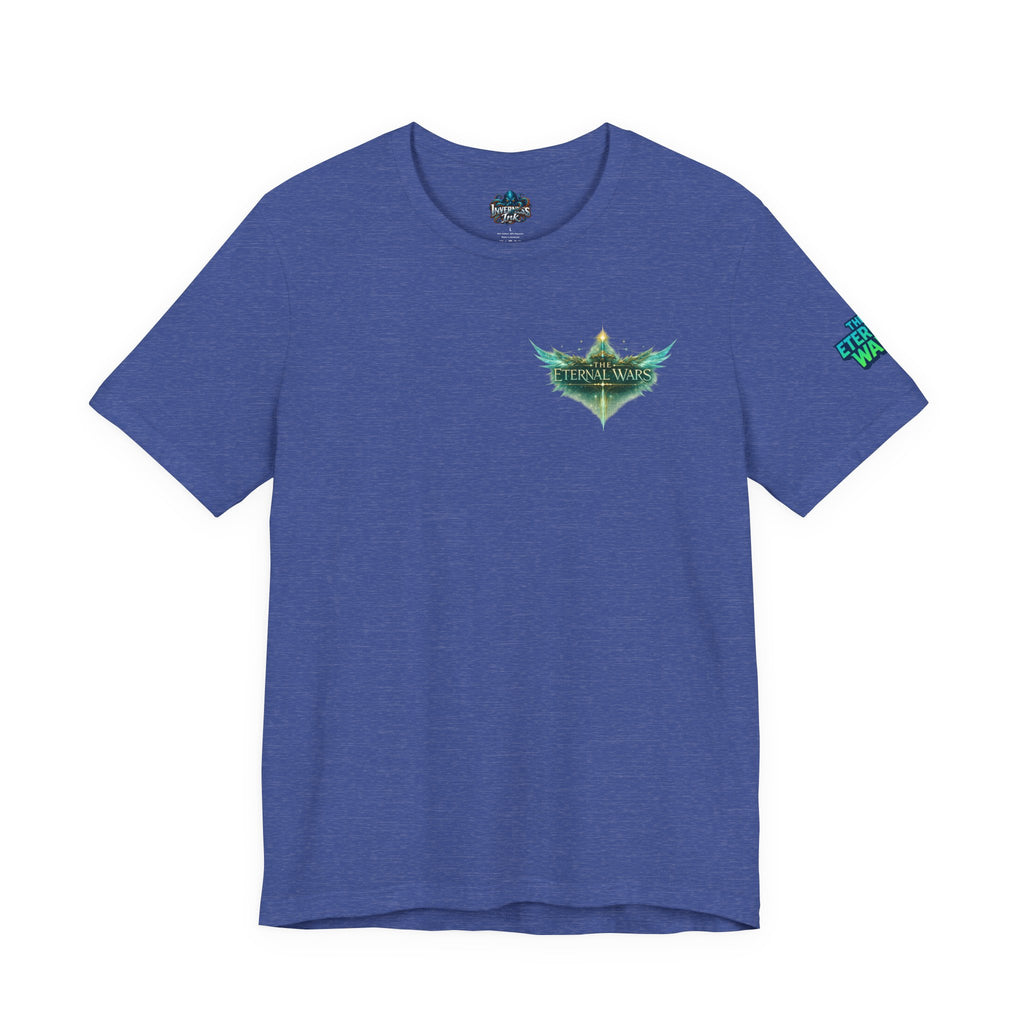The Eternal Wars Motorcycle Tee — Cynder V Sportbike Graphic Shirt