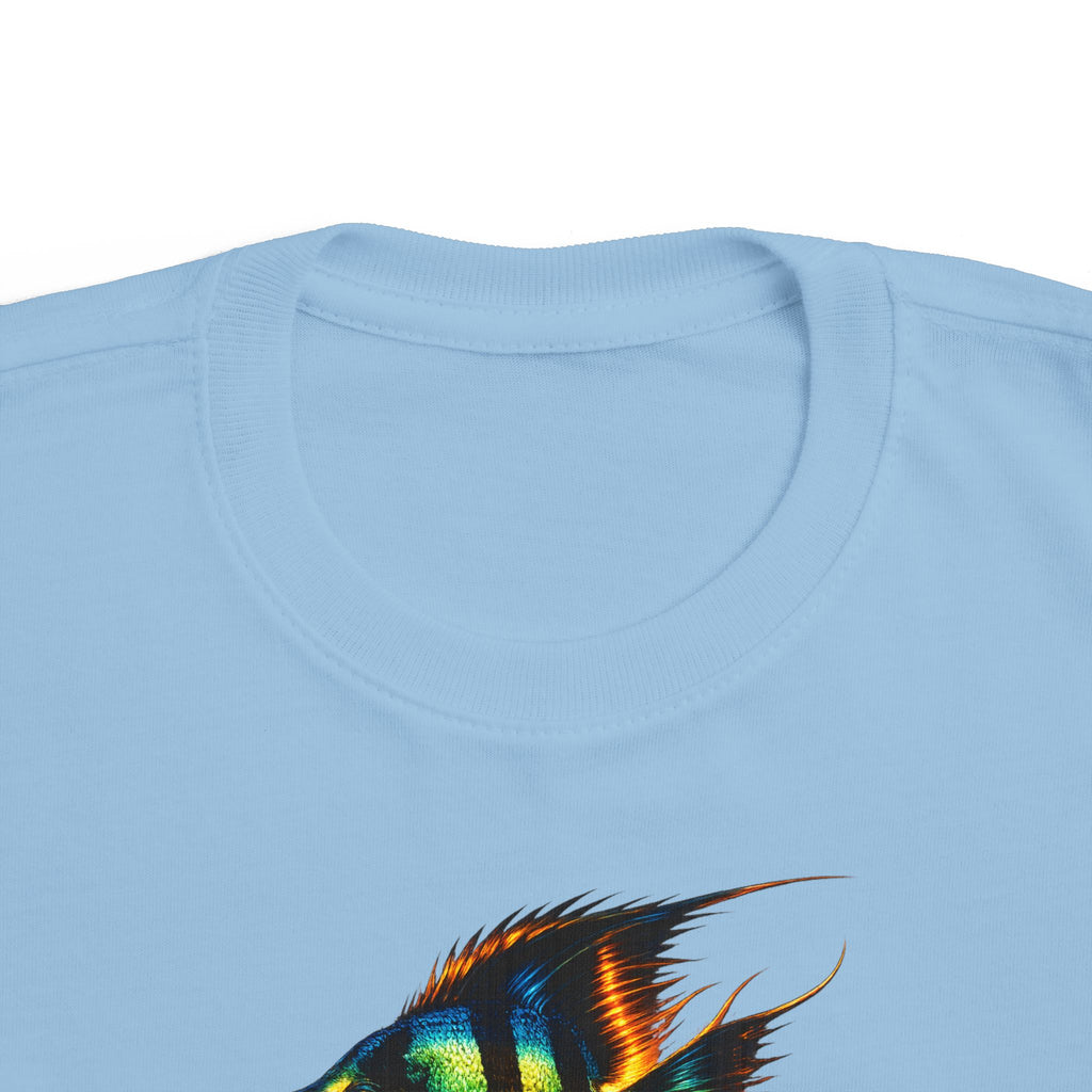 Toddler Fish Tee — Colorful Angelfish Graphic Kids Shirt
