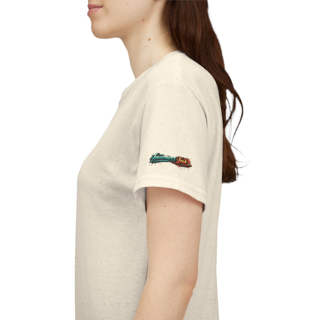 Angelfish Graphic Tee — Blue Tropical Fish Shirt
