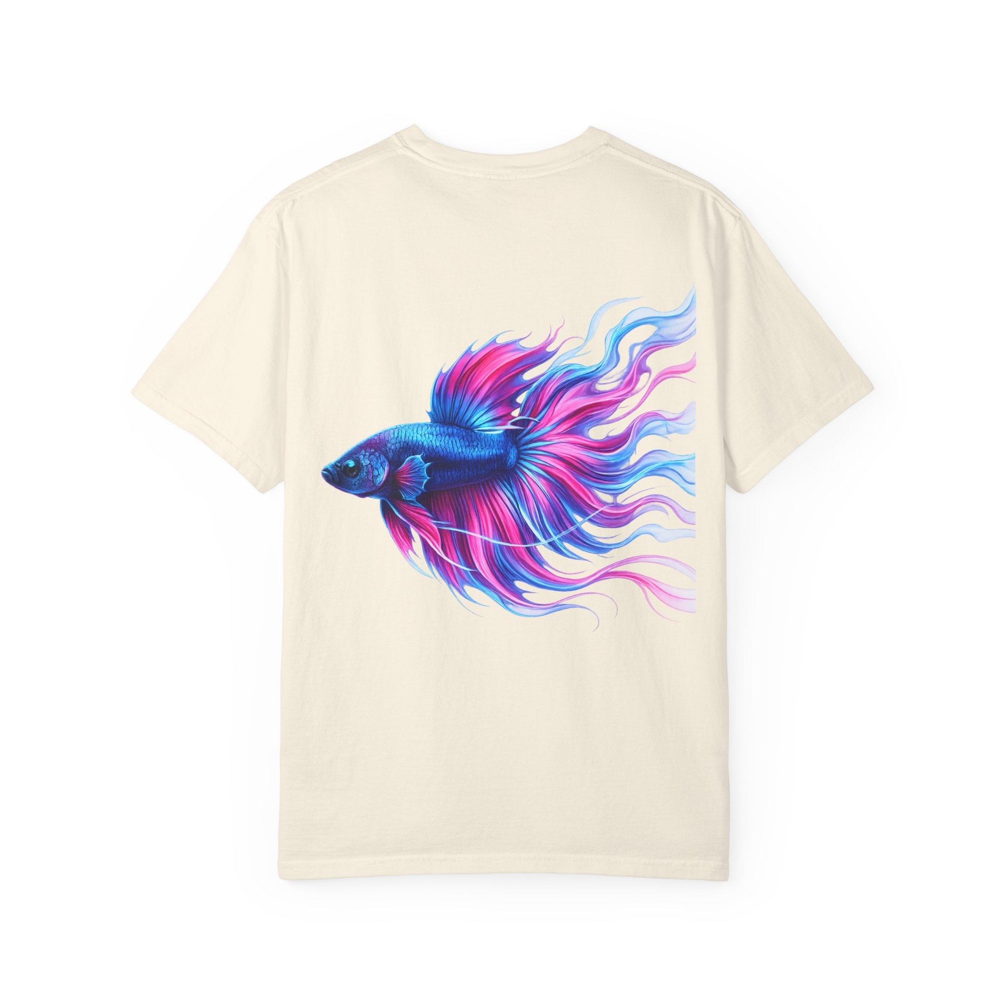 Electric Paint Betta T-Shirt — Neon Betta Splendens Art Tee