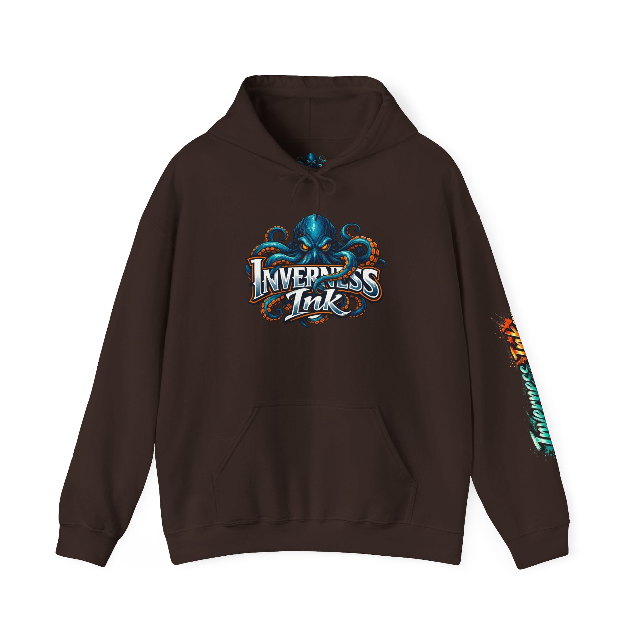 Electric Paint Betta — Artisan Series Hoodie — Inverness Ink Graphic Pullover