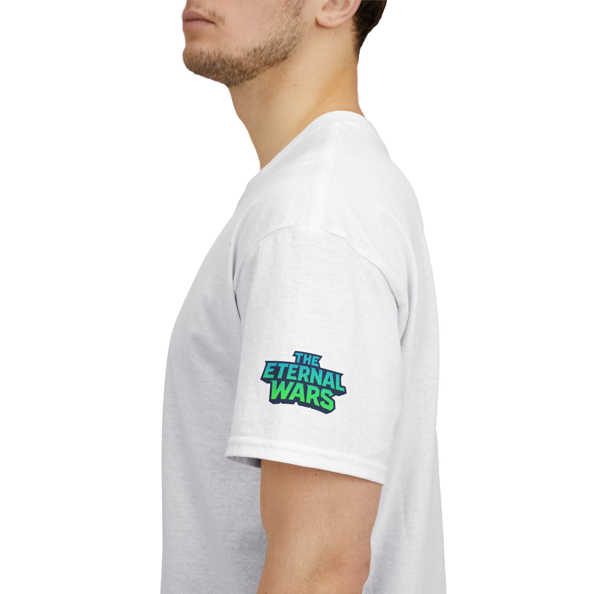 The Eternal Wars Graphic Tee – "Cambria" Winged Warrior Shirt