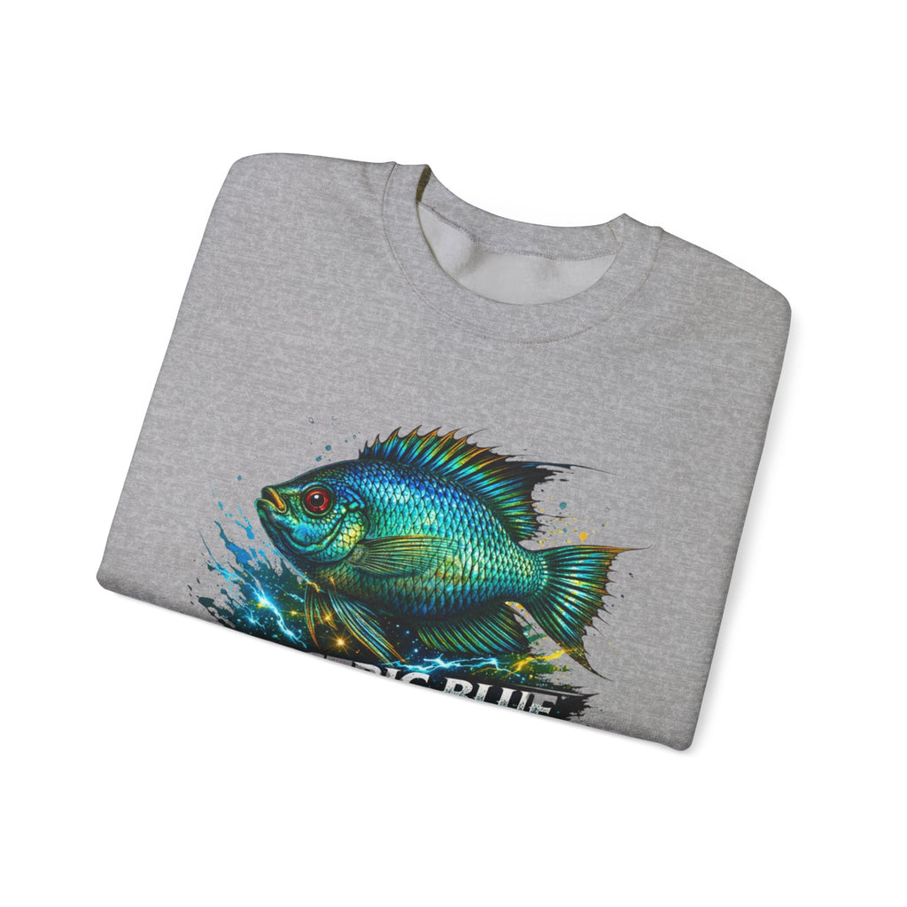 Electric Blue Acara – Heavy Blend™ Crewneck Sweatshirt
