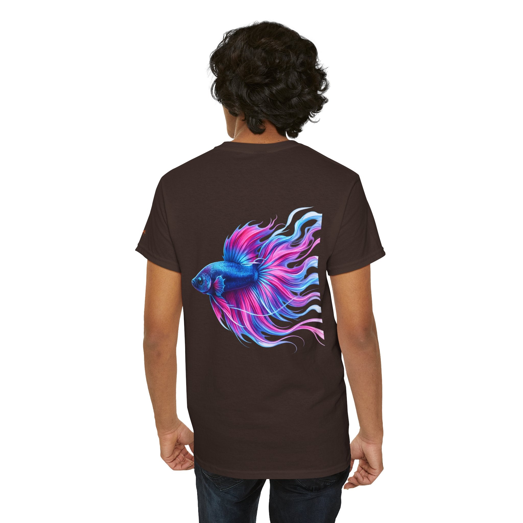 Electric Paint Betta — Classic Heavy Cotton Tee