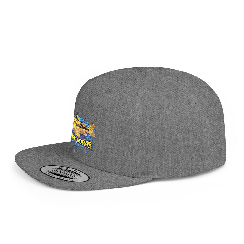 Corydoras Catfish Splash Flat Bill Snapback Hat