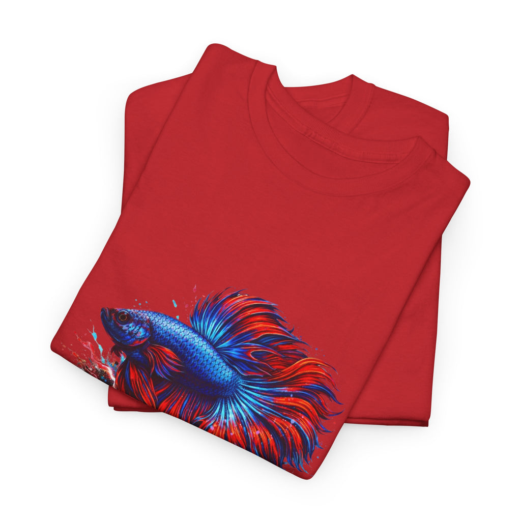 Betta Fish T-Shirt — Fiercely Betta Colorful Aquarium Fish Tee