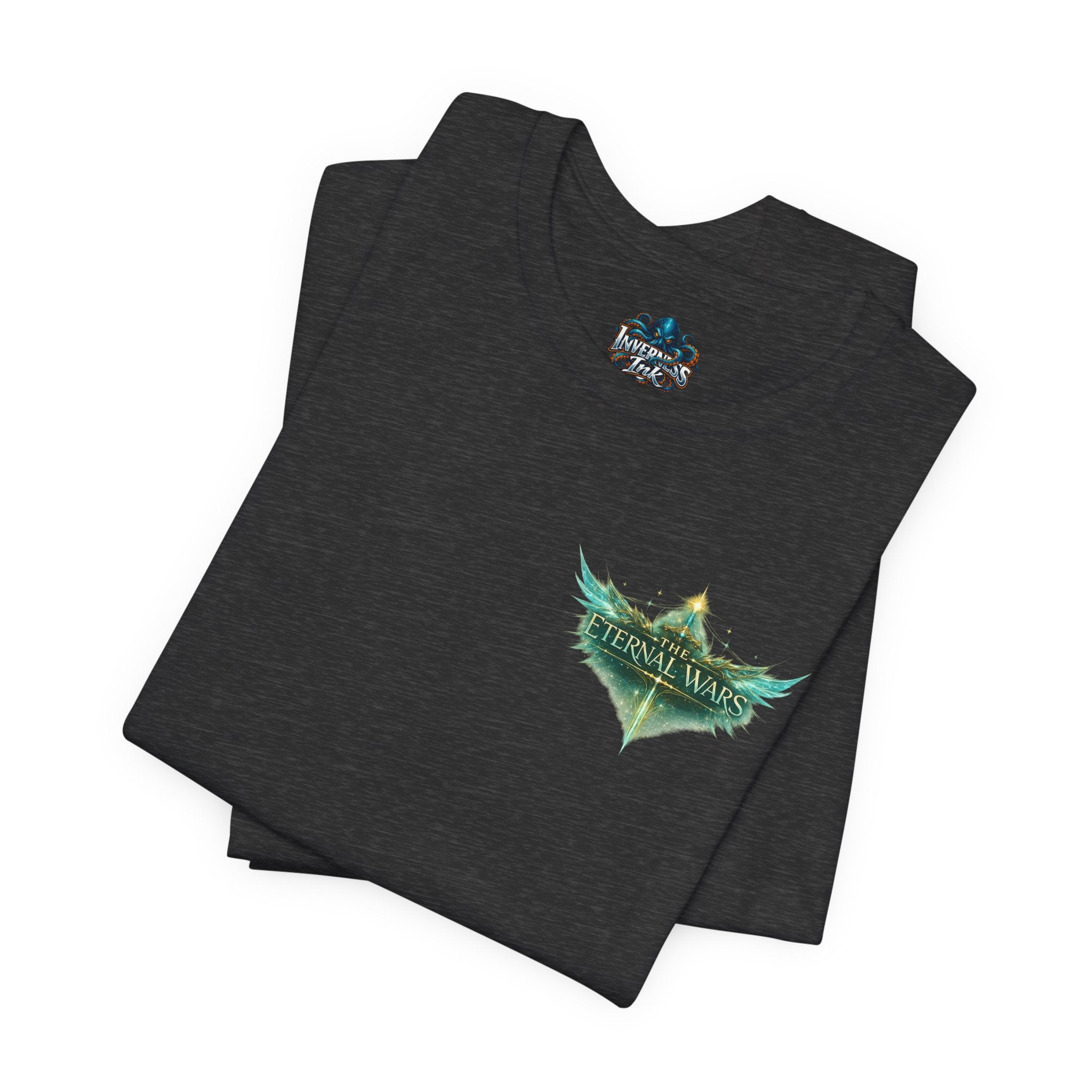 The Eternal Wars Motorcycle Tee — Cynder V Sportbike Graphic Shirt