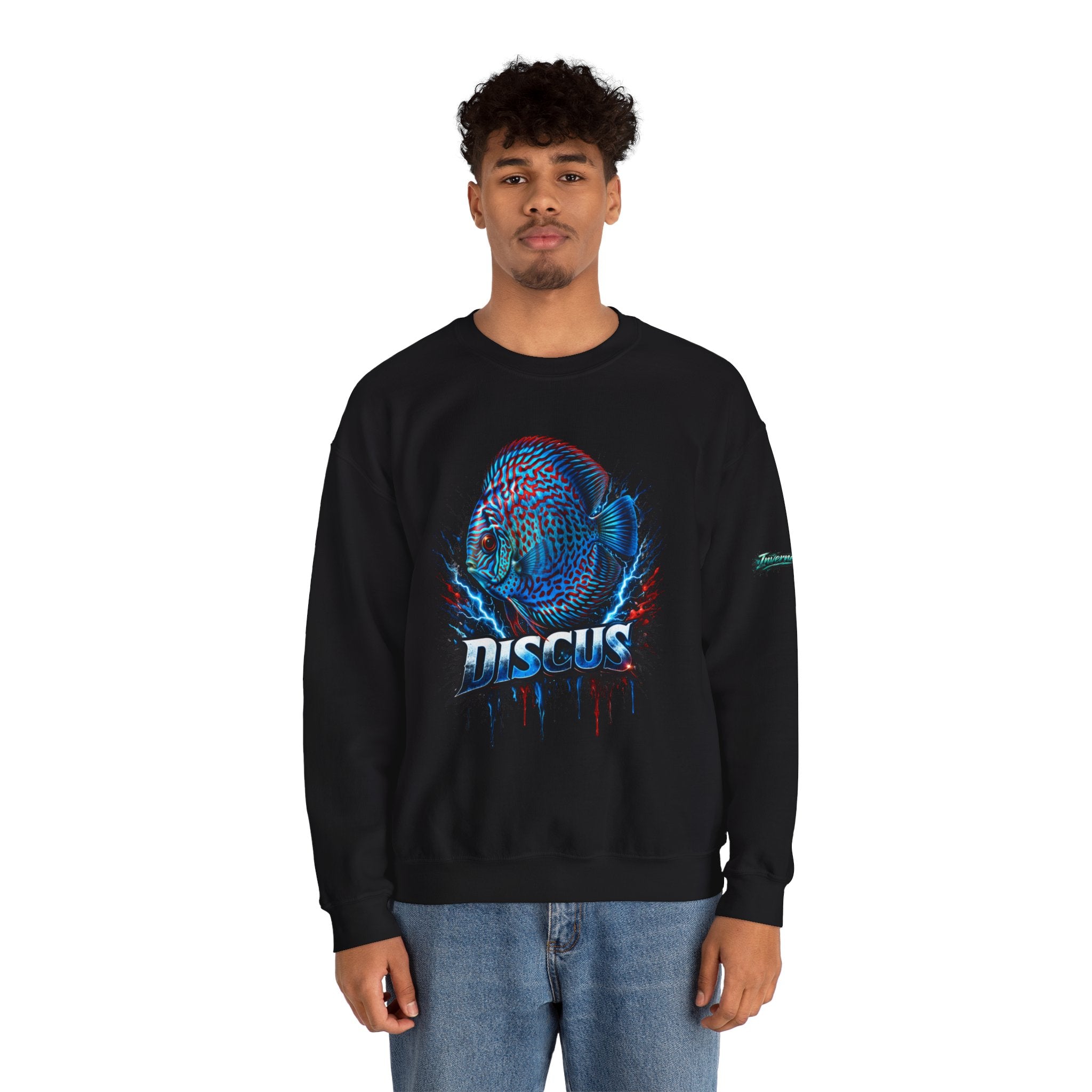 Electric Discus – Heavy Blend "Lightning" Crewneck Sweatshirt