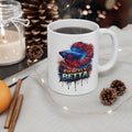 Fiercely Betta – Premium "Neon Flare" Ceramic Mug Art Coffee Cup (11oz/15oz)