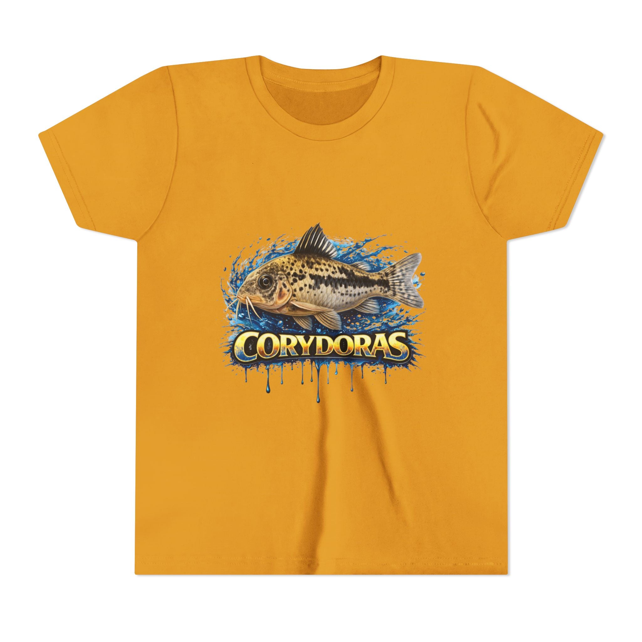 Corydoras Fish Youth Tee – Cute Aquarium Catfish Graphic Shirt