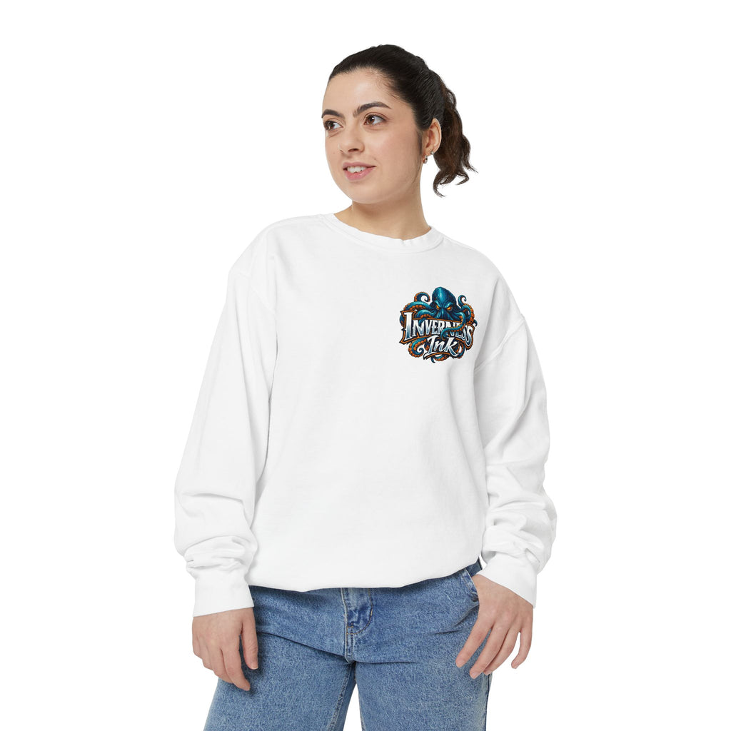 Betta Bliss Sweatshirt — Colorful Betta Fish Graphic Crewneck