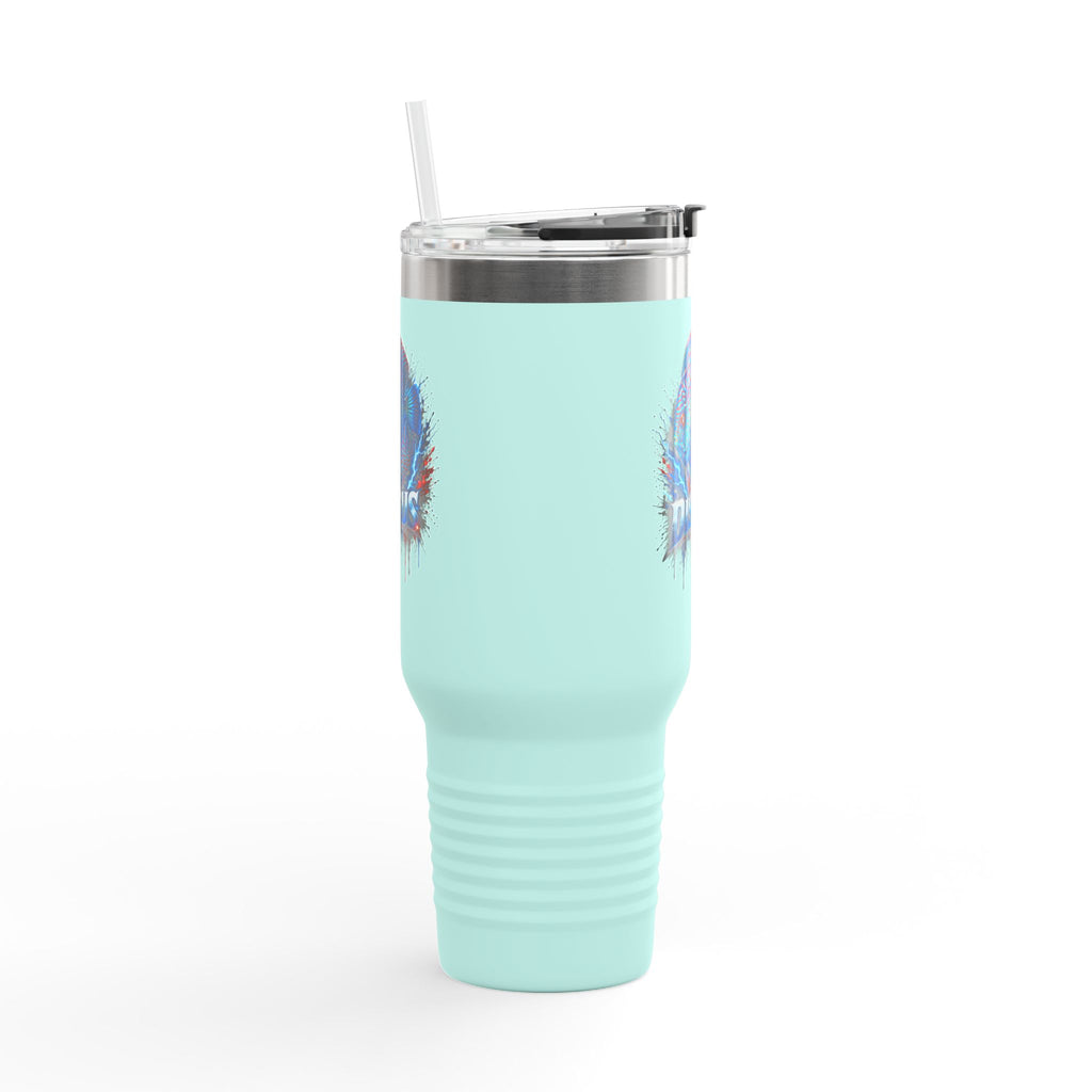 Electric Discus – 40oz Premium Insulated Travel Mug