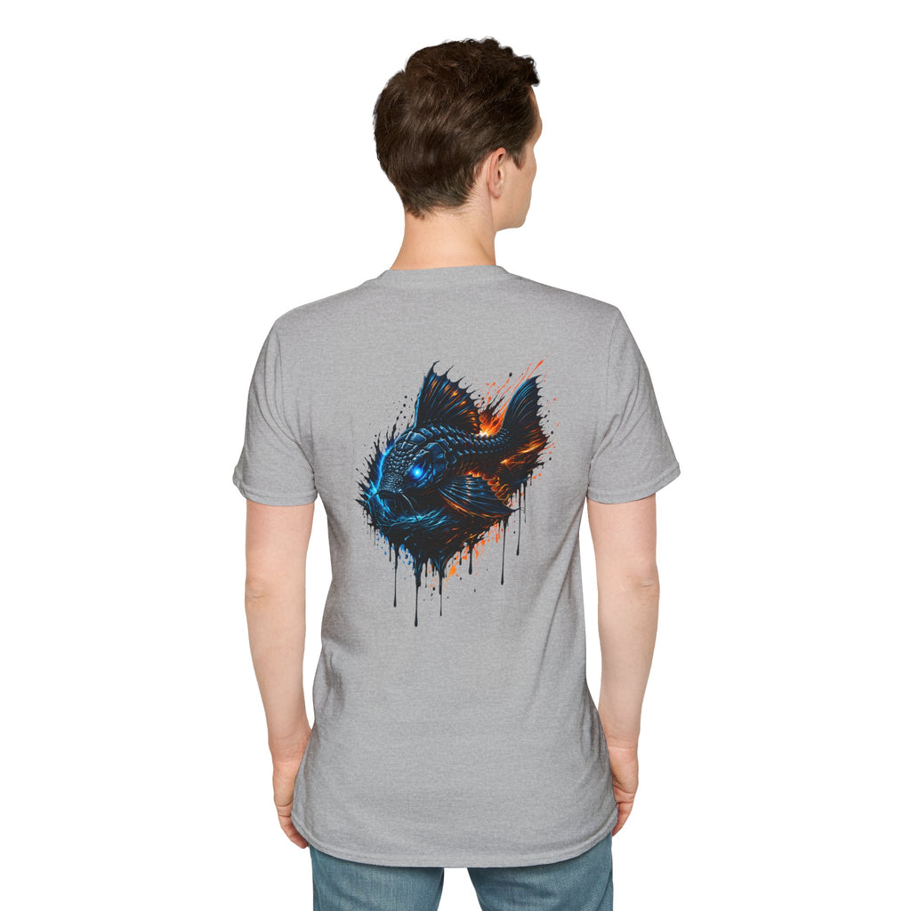 L-185 Xingu Spiny Monster Pleco — Premium Graphic T-Shirt
